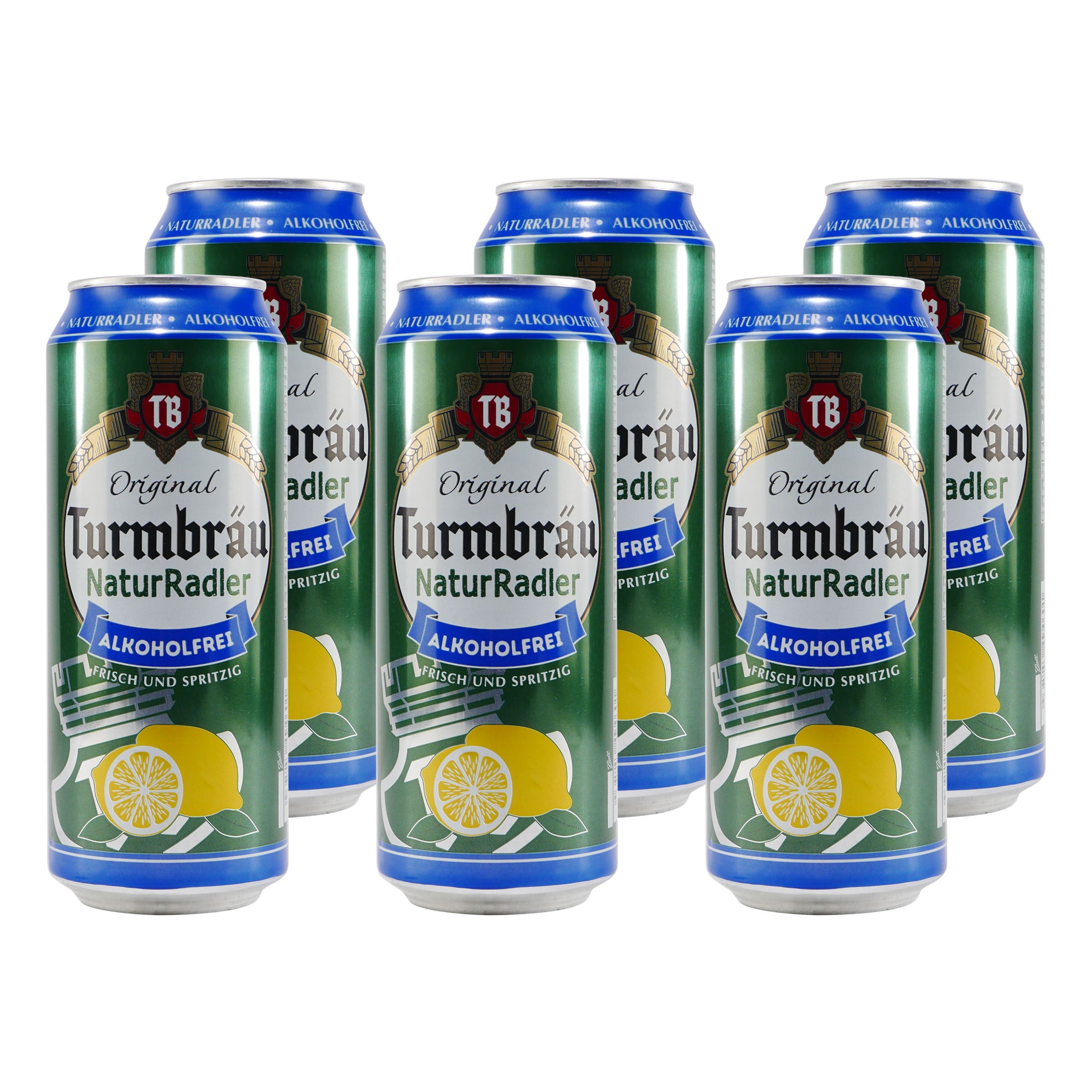 Turmbräu Natur Radler -alkoholfrei- (24 x 0,5L)