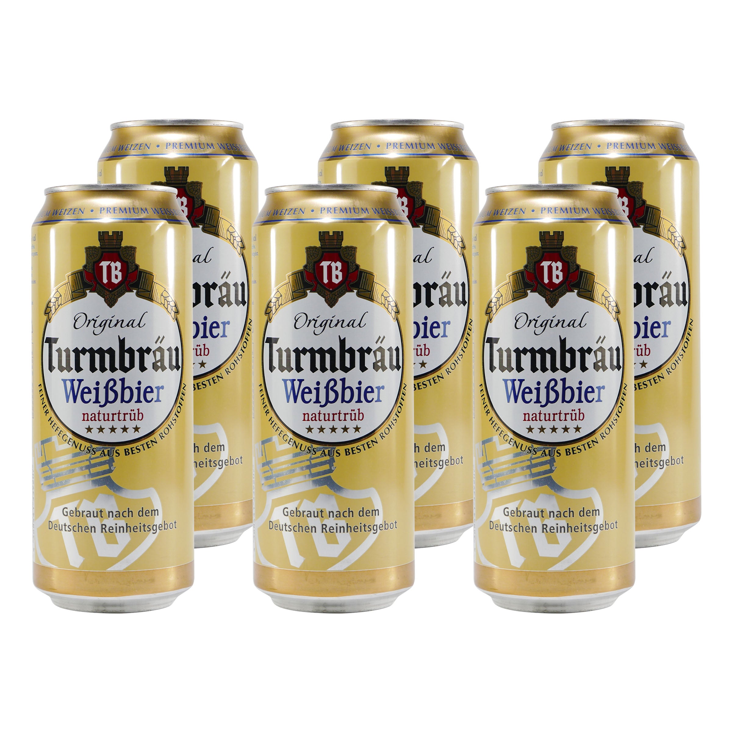 Turmbräu Weißbier Naturtrüb (24 x 0,5L)