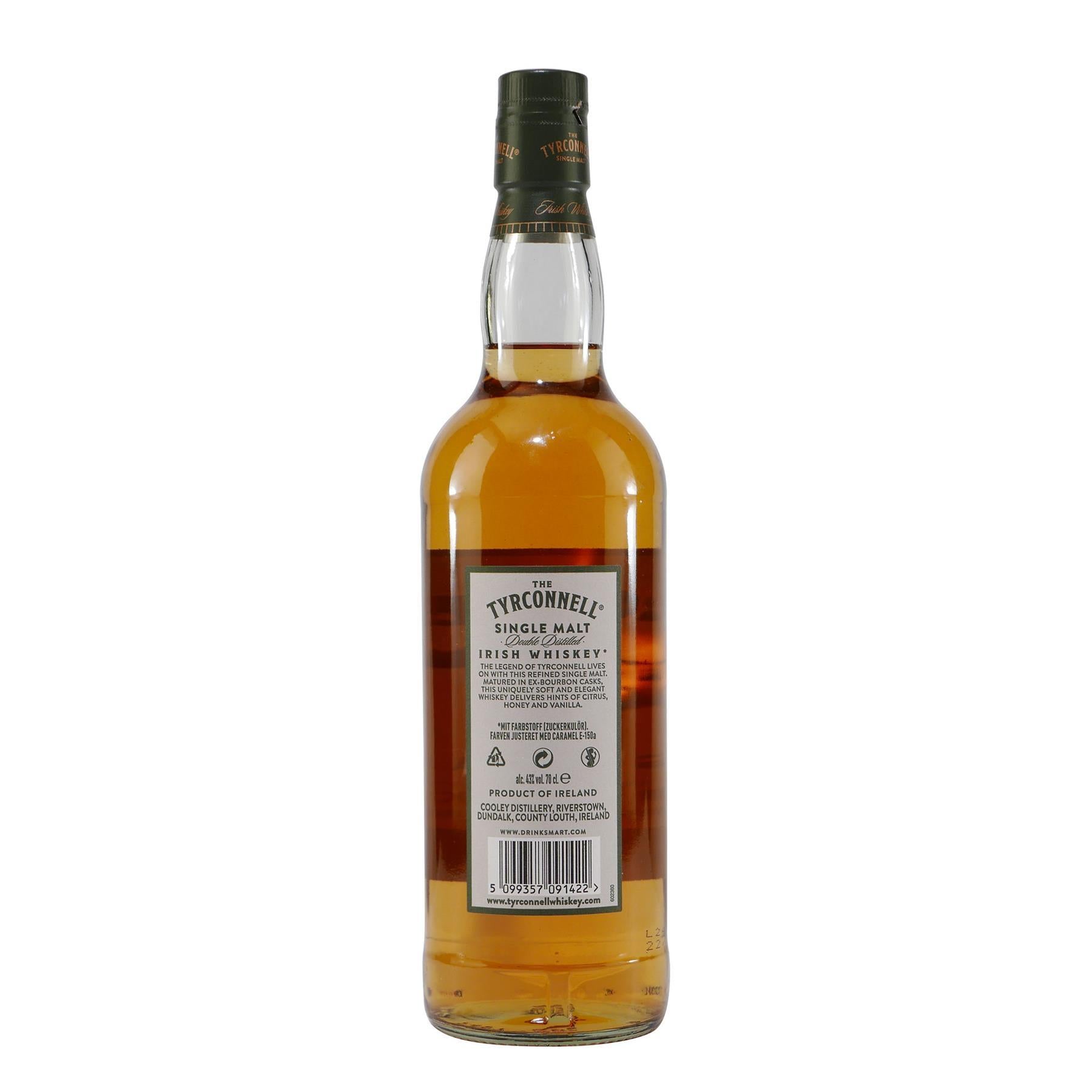 The Tyrconnell Single Malt Irish Whiskey mit Geschenk-HK