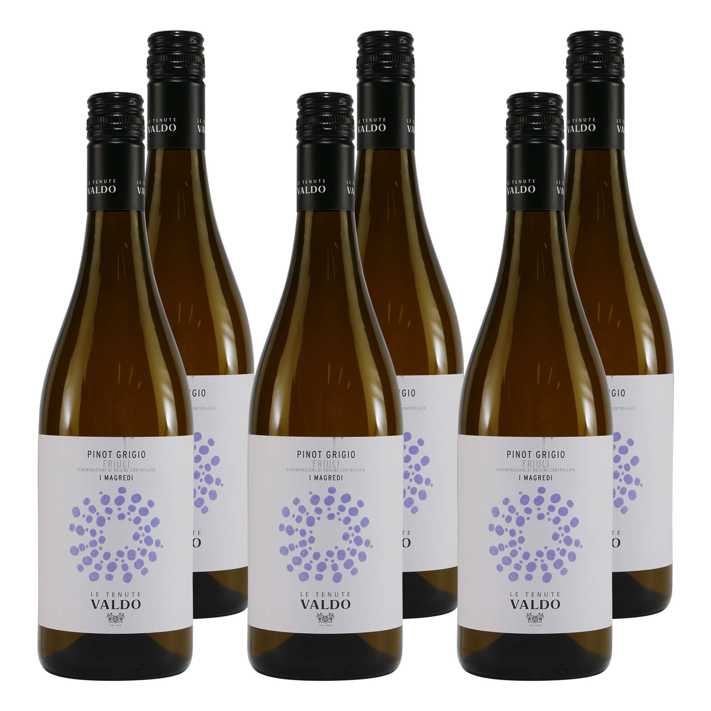 Valdo Pinot Grigio Friuli DOC -trocken- (6 x 0,75L)
