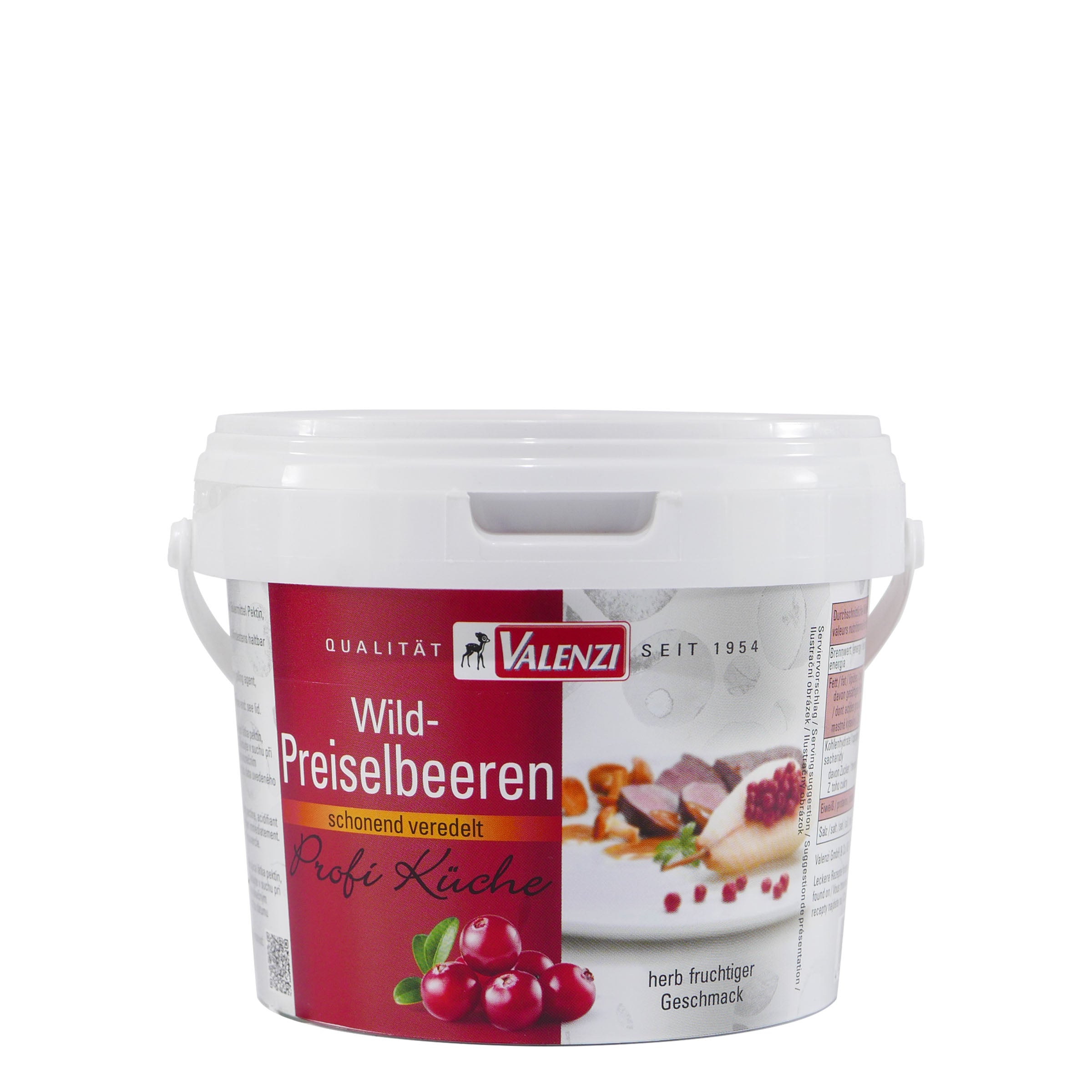 Valenzi Wild-Preiselbeeren (6 x 1,0KG)