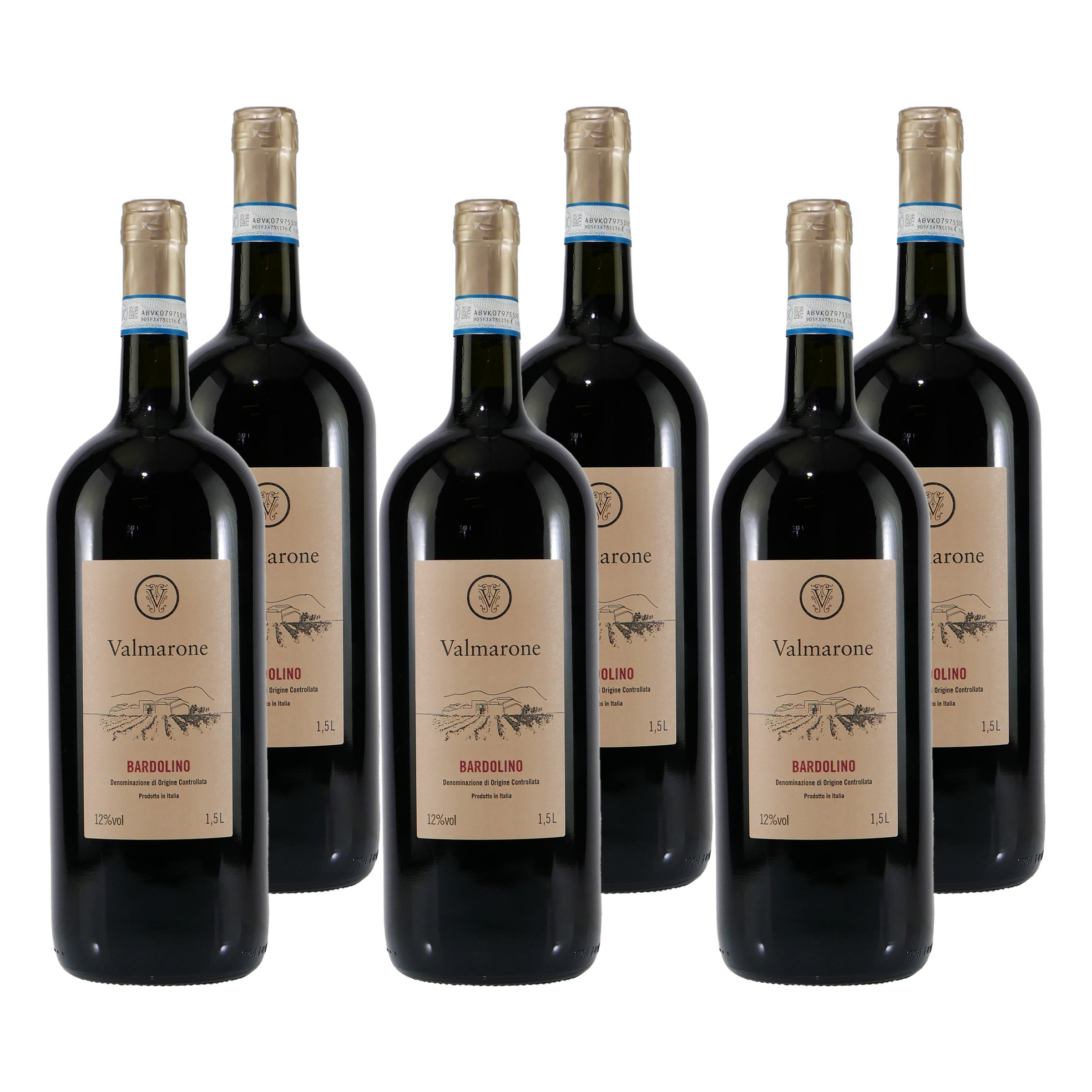 Valmarone Bardolino DOC -trocken- (6 x 1,5L)