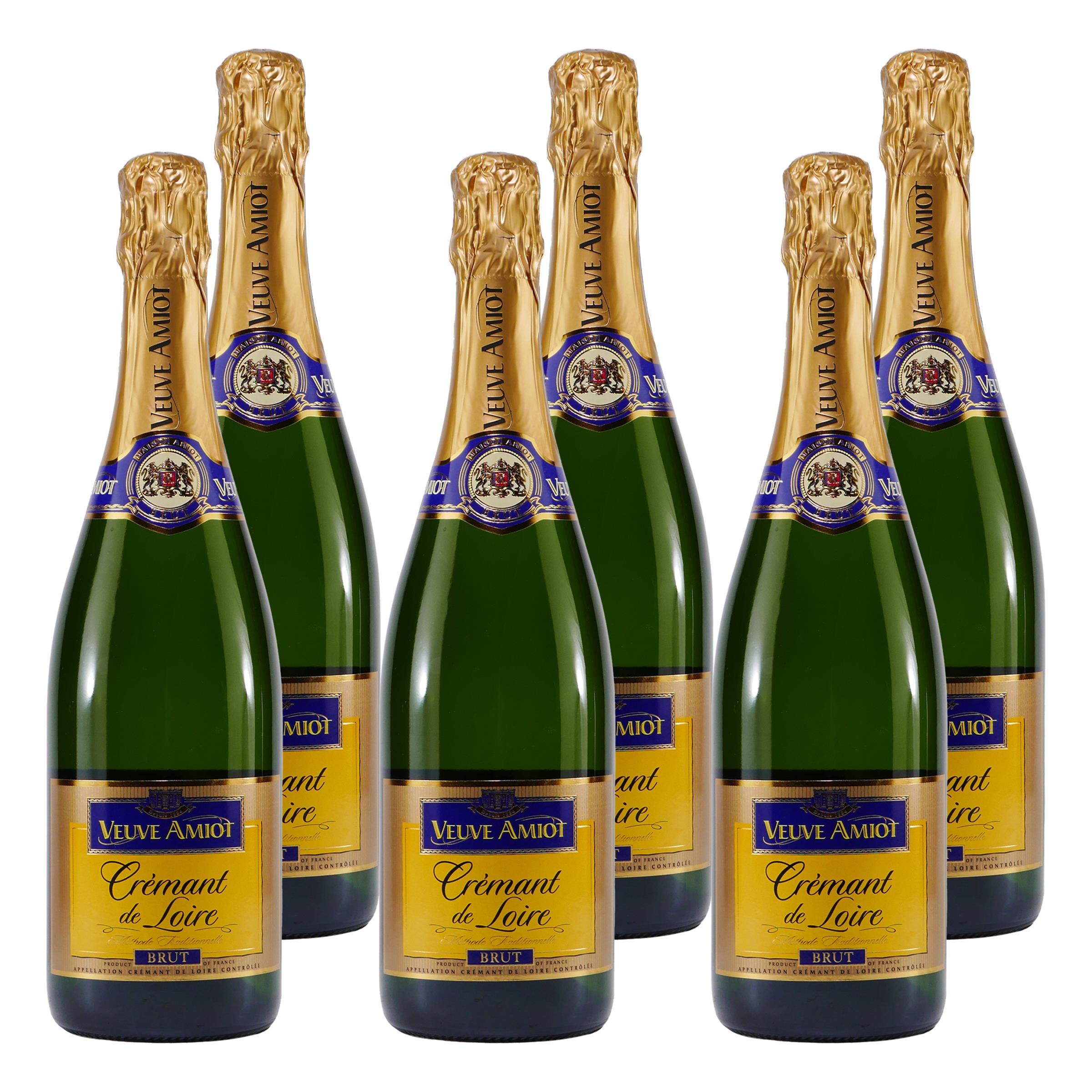 Veuve Amiot Cremant de Loire brut (6 x 0,75L)