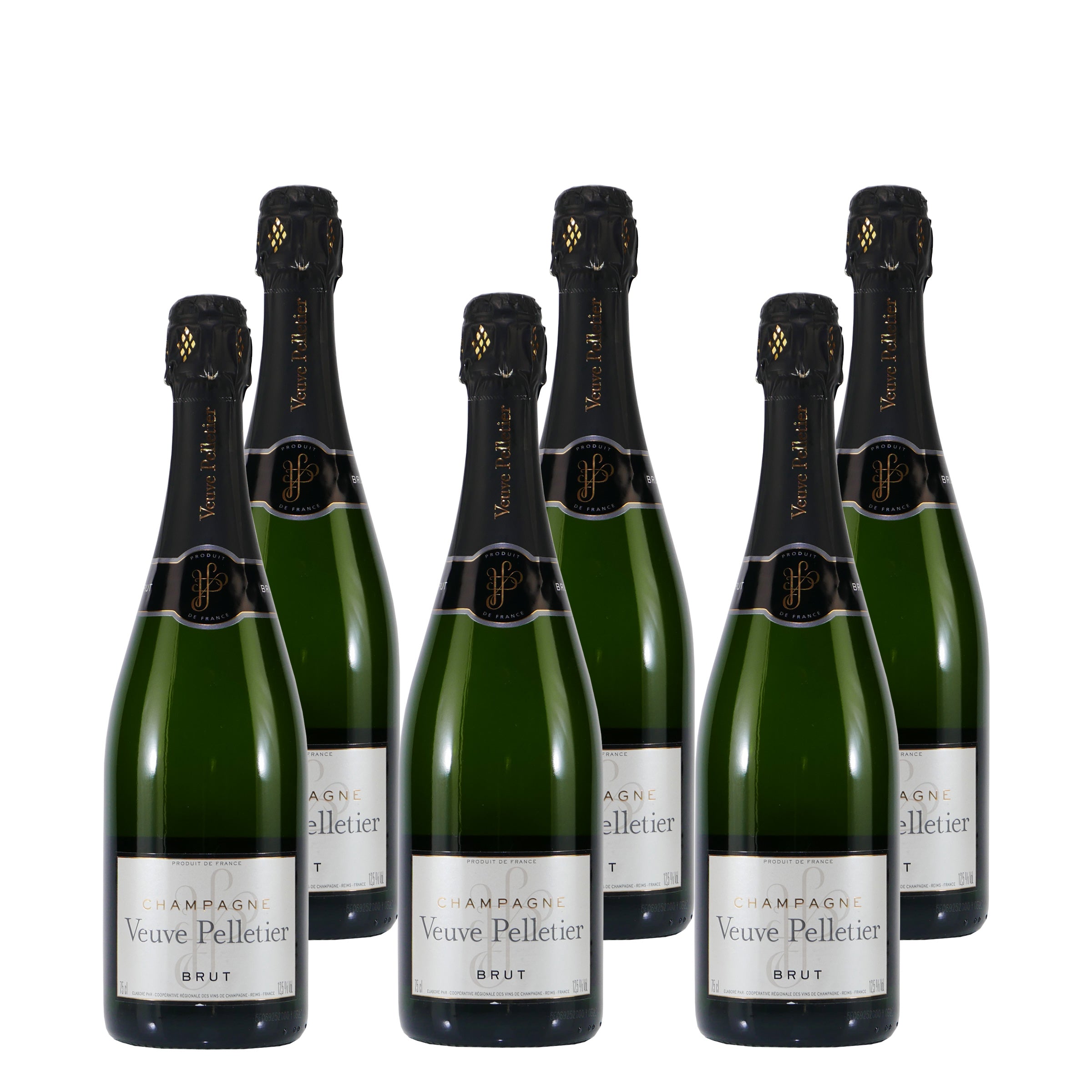 Champagner Veuve Pelletier brut (6 x 0,75L)