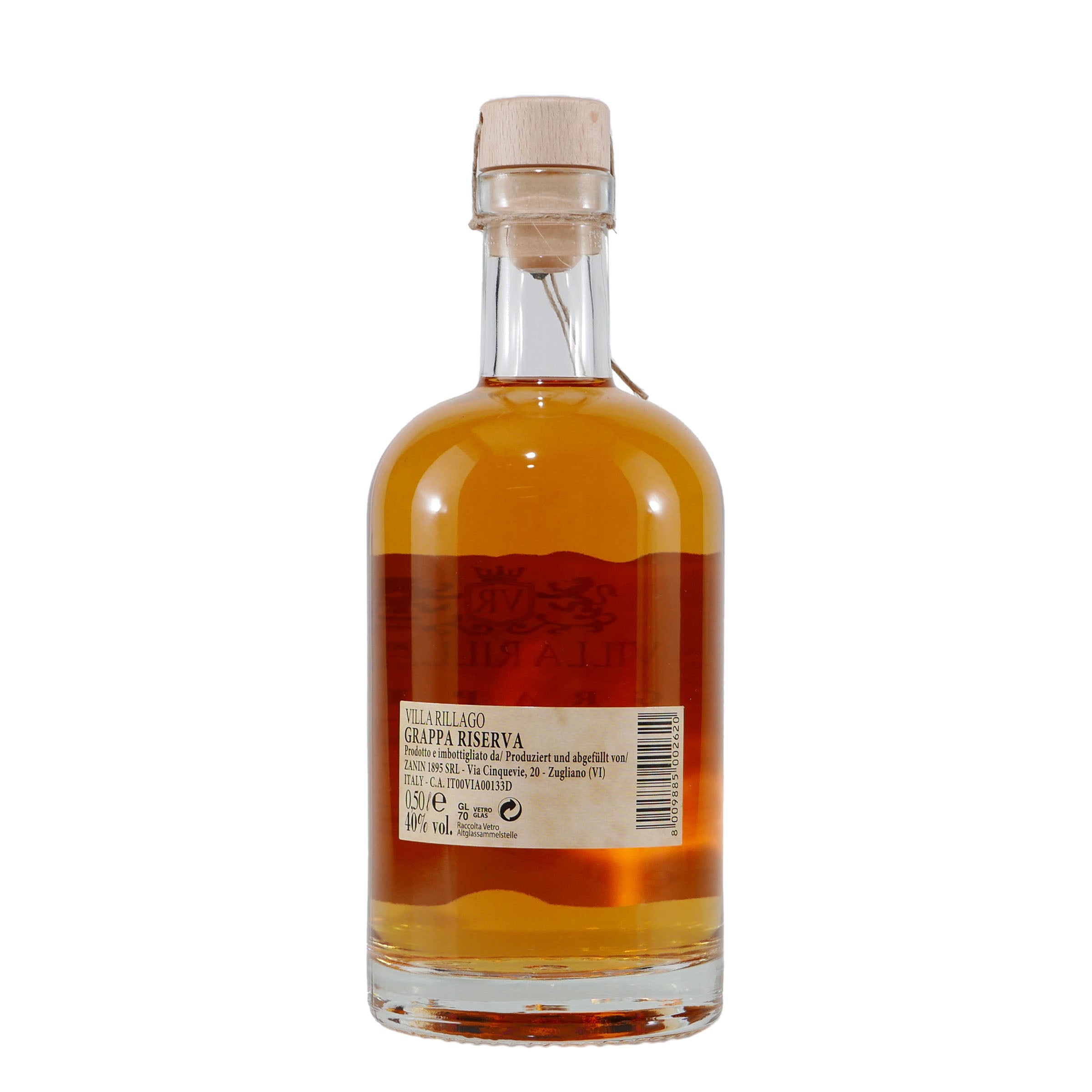 Villa Rillago Riserva Grappa (6 x 0,5L)