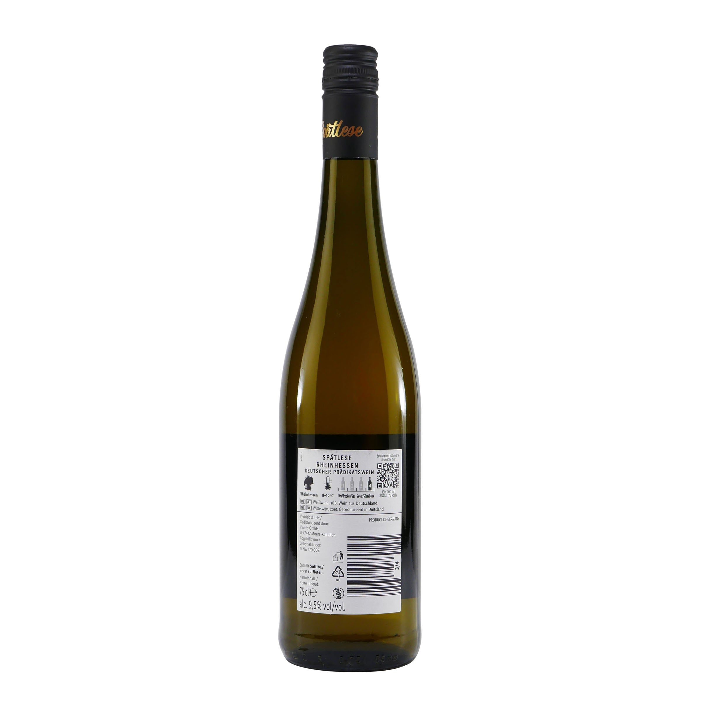 Vineris Spätlese Prädikatswein -lieblich- (6 x 0,75L)