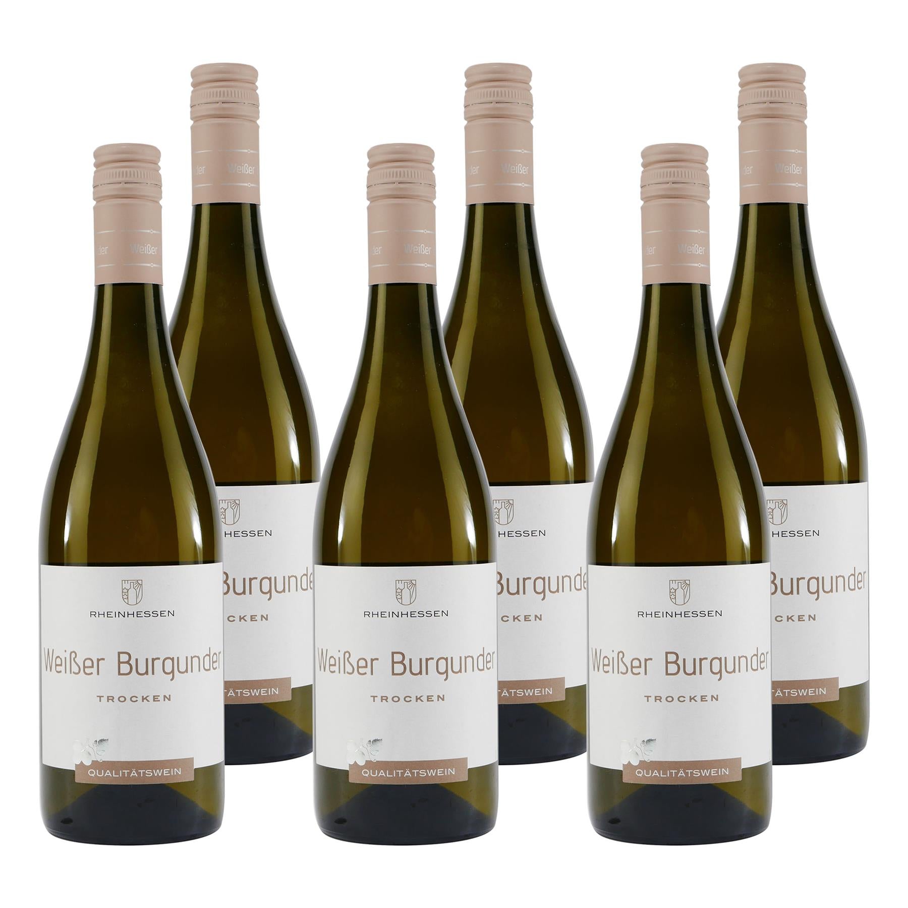 Vineris Weißer Burgunder Rheinhessen -trocken- (6 x 0,75L)