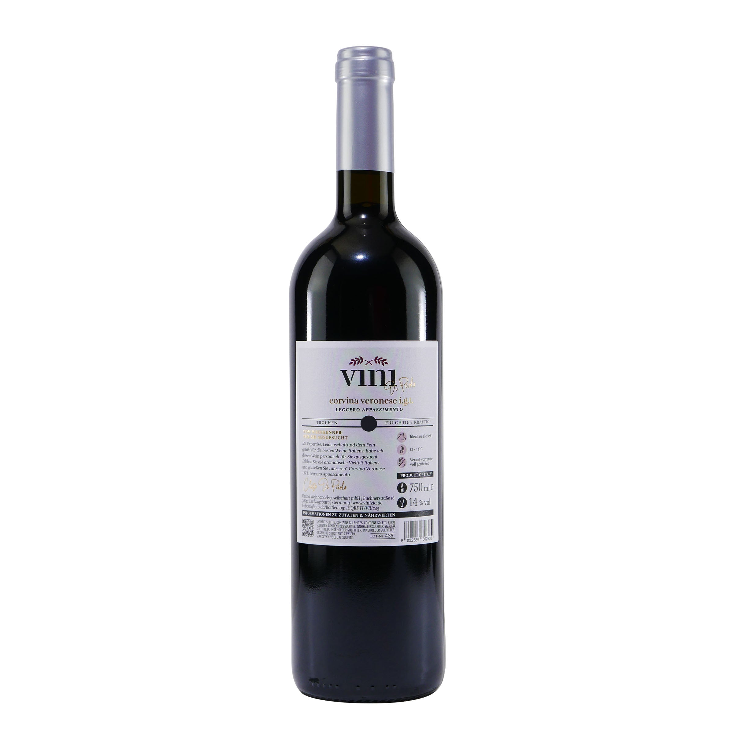 Vini di Paolo Corvina Veronese IGT -trocken- (6 x 0,75L)