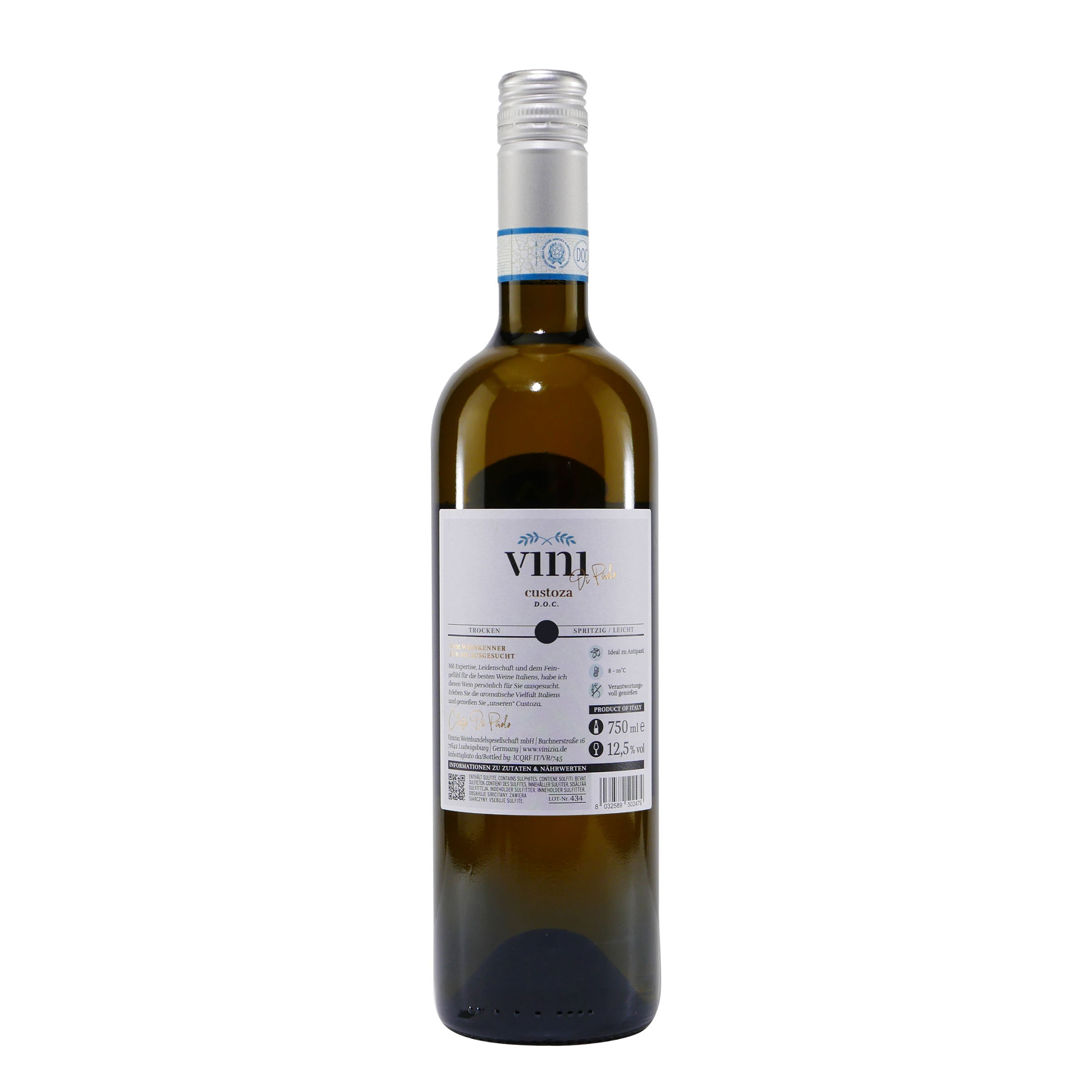 Vini di Paolo Custoza DOC -trocken- (6 x 0,75L)