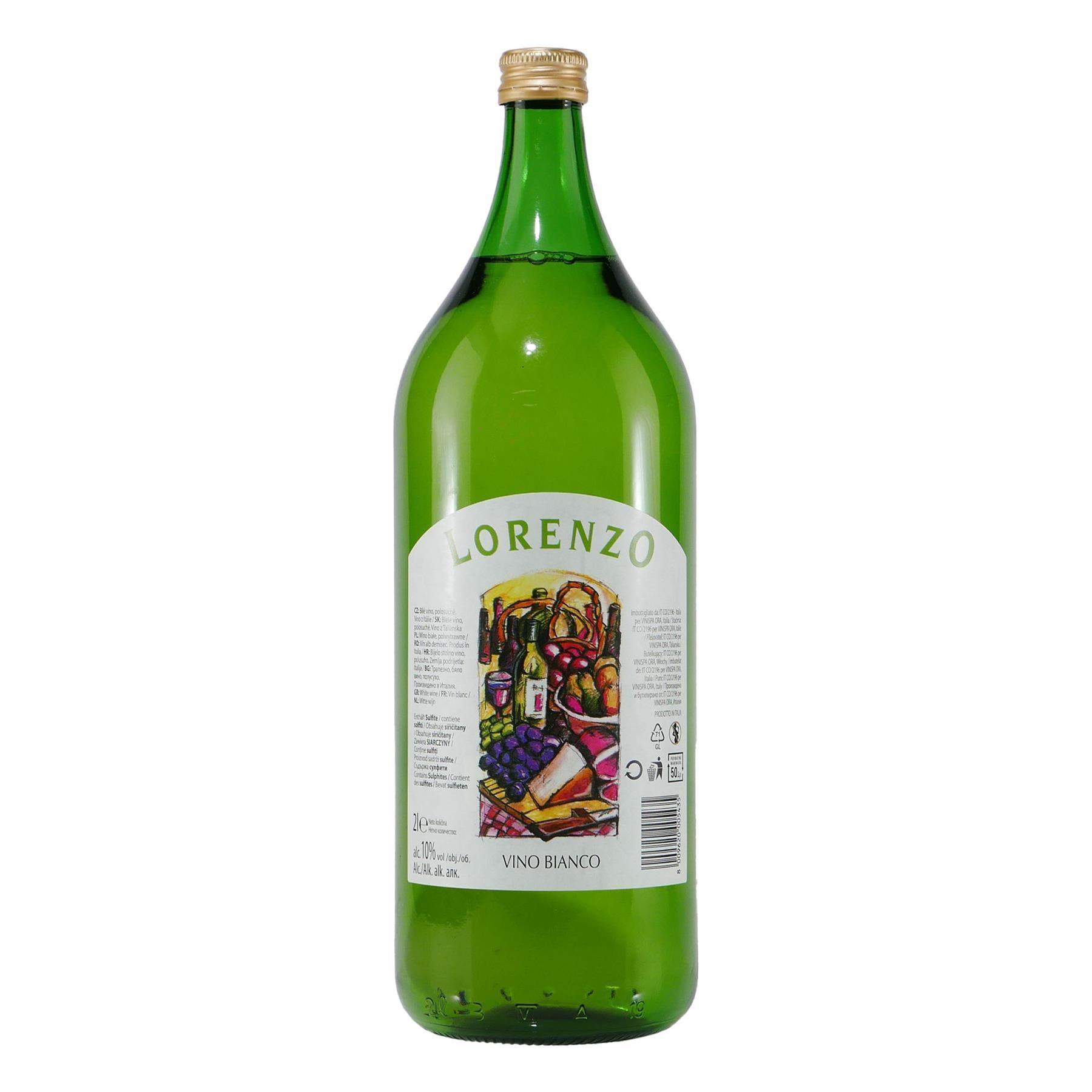 Lorenzo Vino Bianco Weißwein 2L