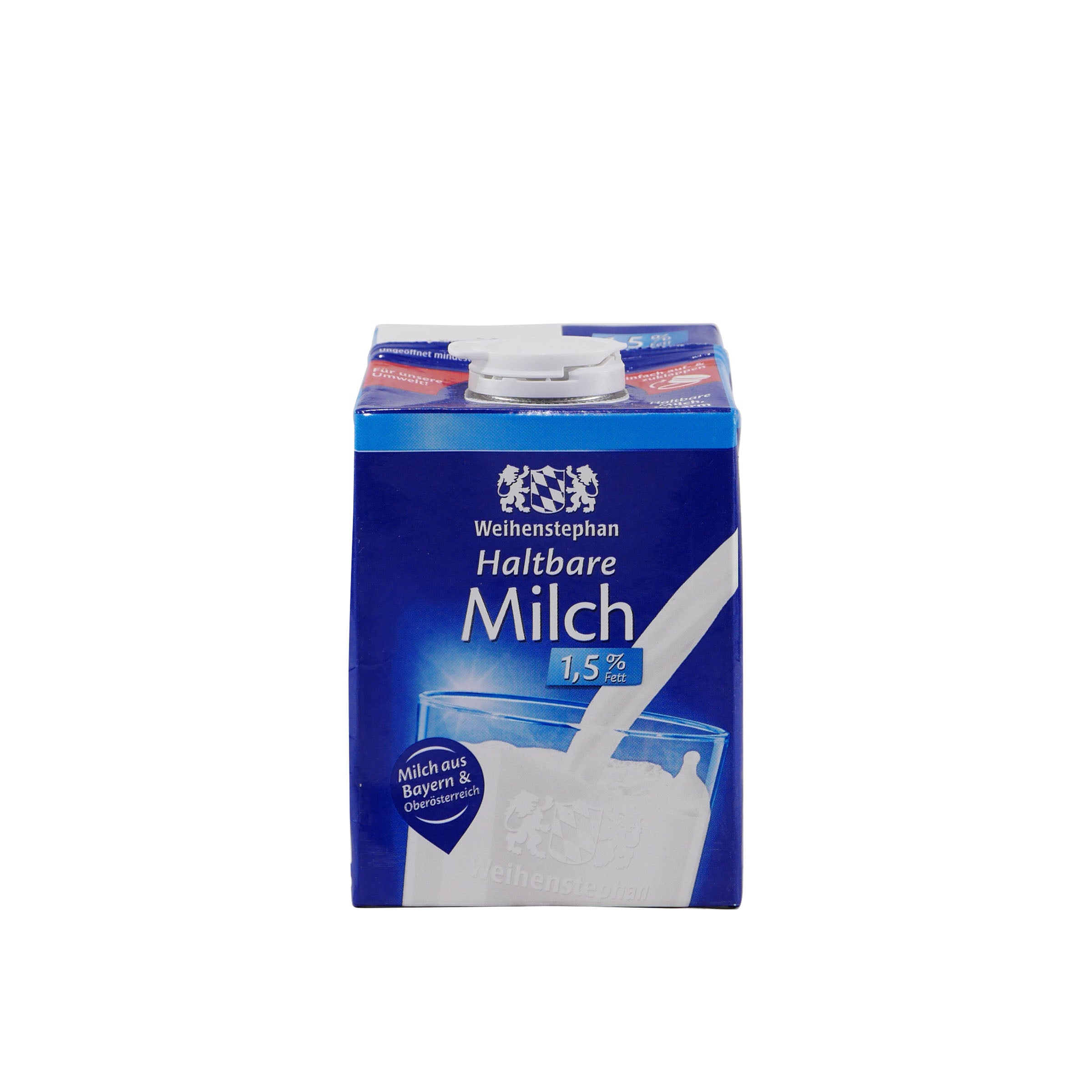 Weihenstephan Haltbare Milch 1,5% Fett (12 x 0,5L)