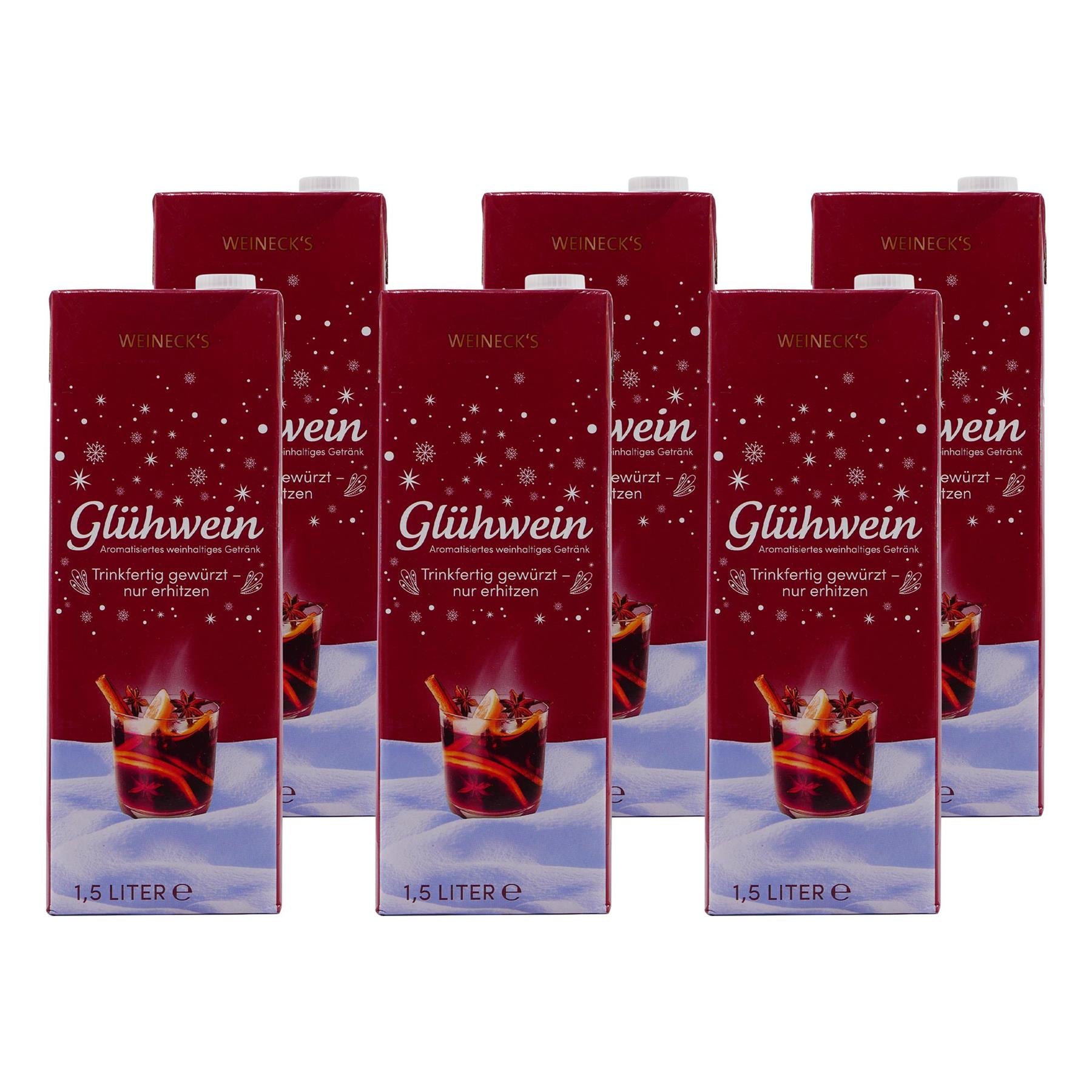 Weinecks Roter Glühwein (8 x 1,5L)