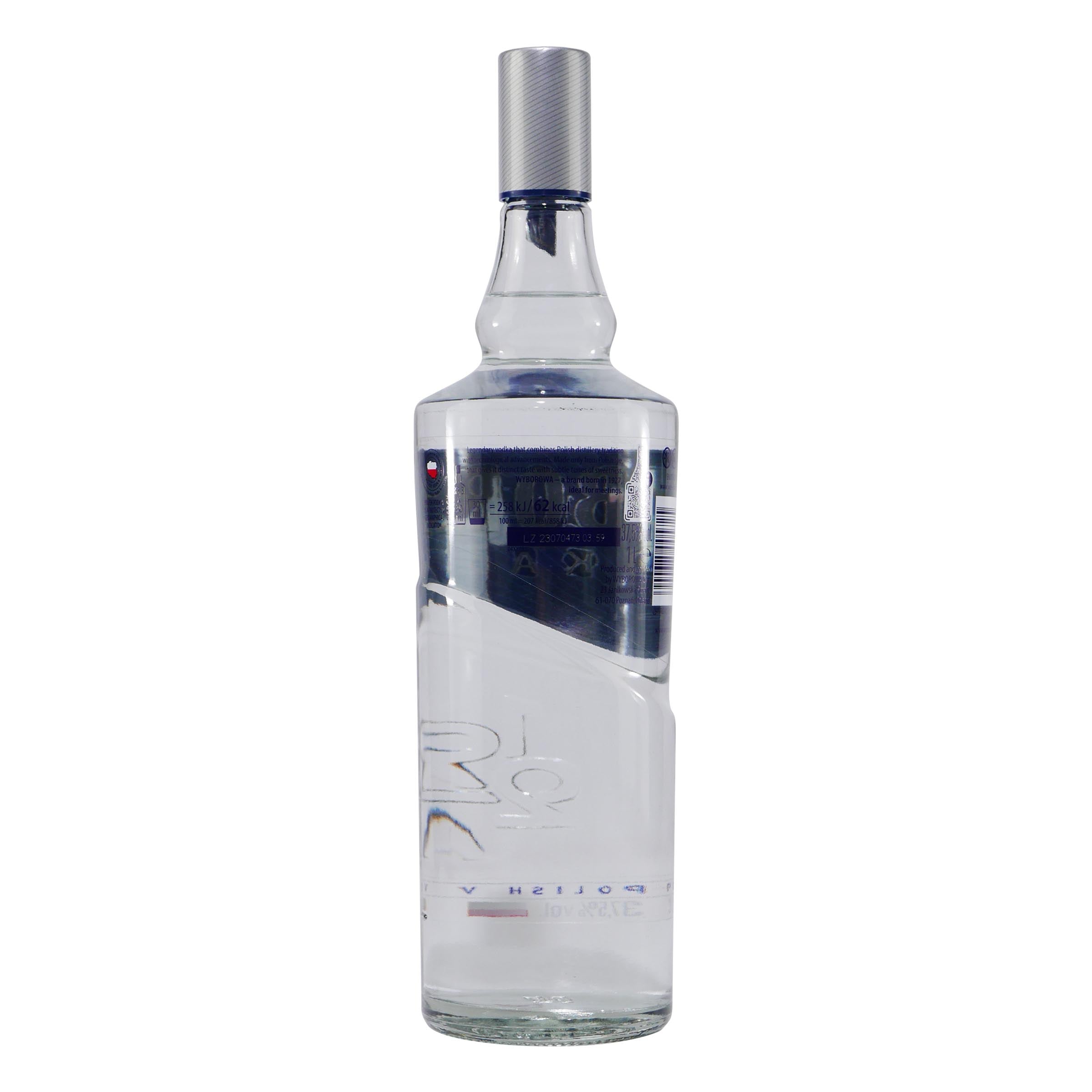 Wyborowa Polish Vodka mit Geschenk-Holzkiste