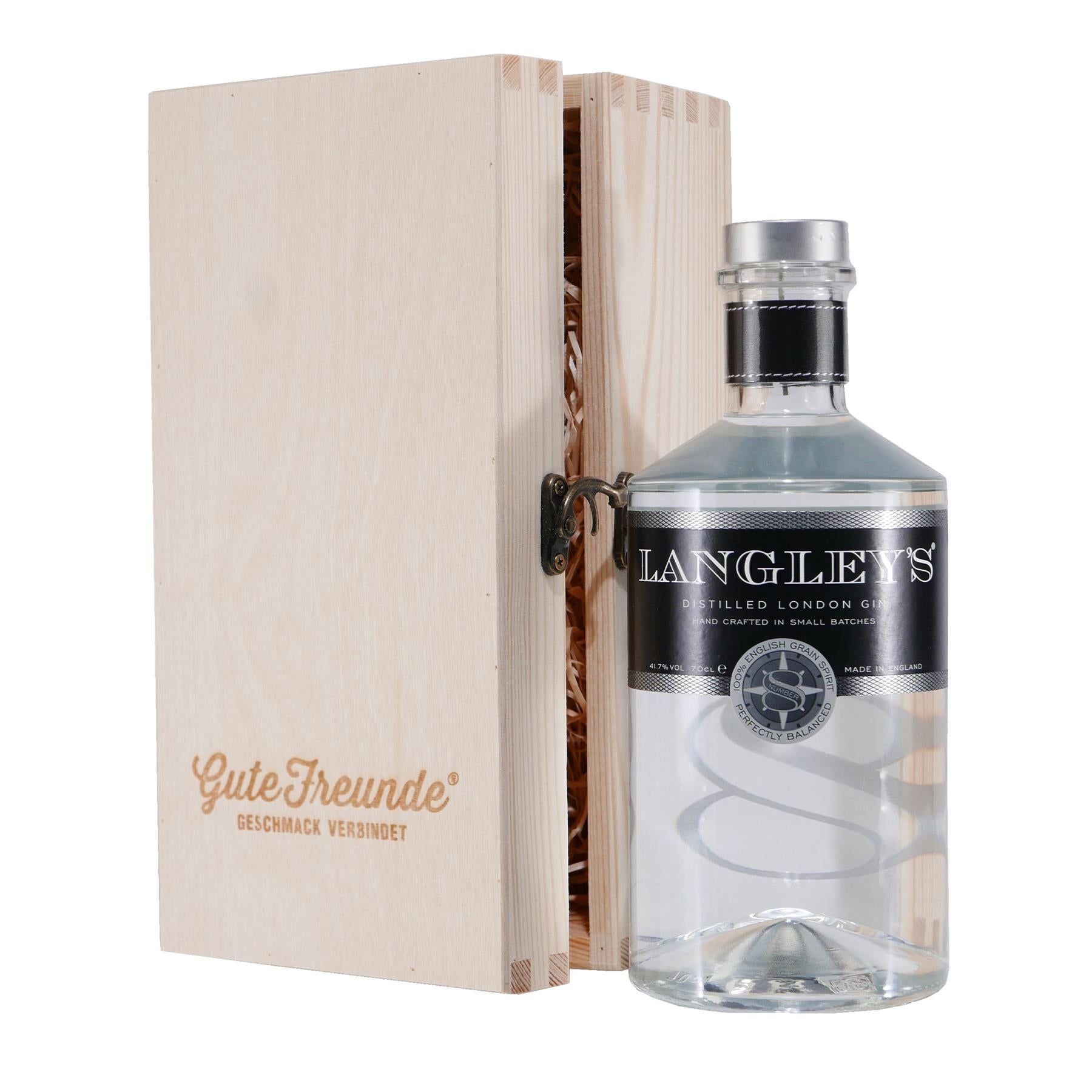 Langley's No. 8 Distilled London Gin mit Geschenk-HK