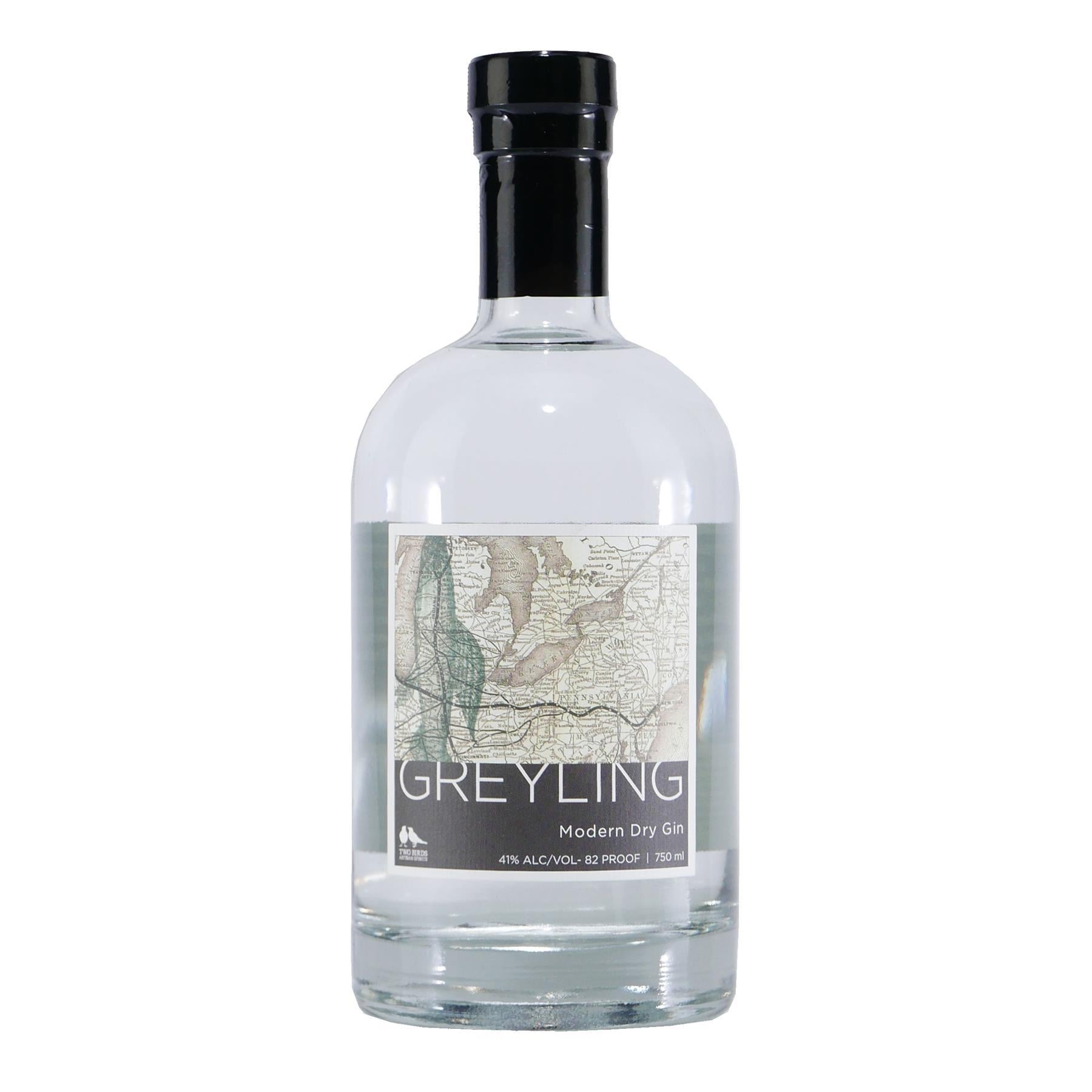 Greyling Modern Dry Gin mit Geschenk-Holzkiste
