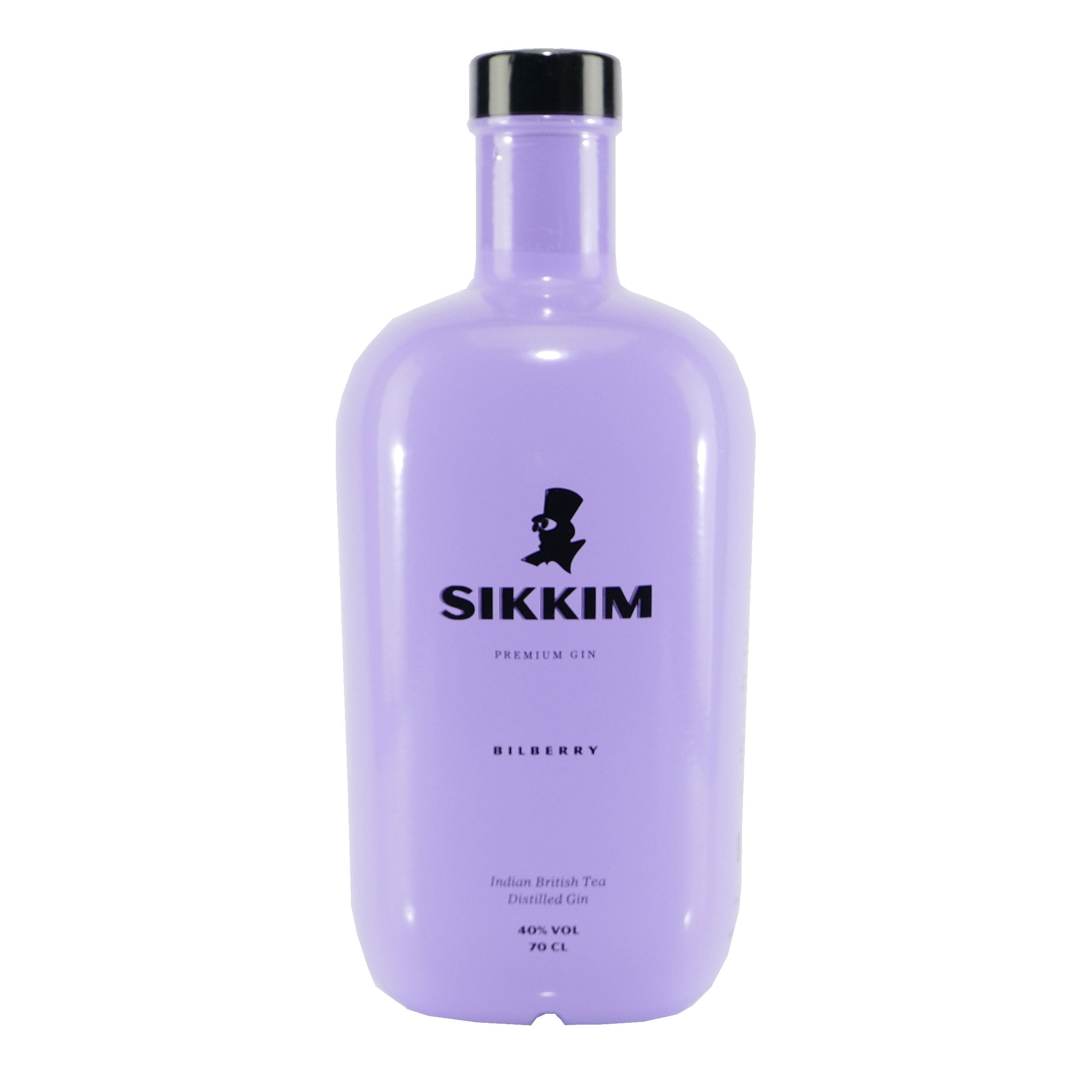 Sikkim Bilberry Gin mit Geschenk-Holzkiste