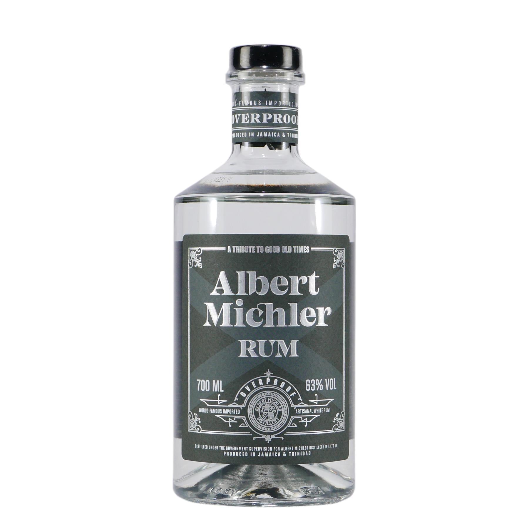 Michlers Overproof Artisanal White Rum mit Geschenk-HK