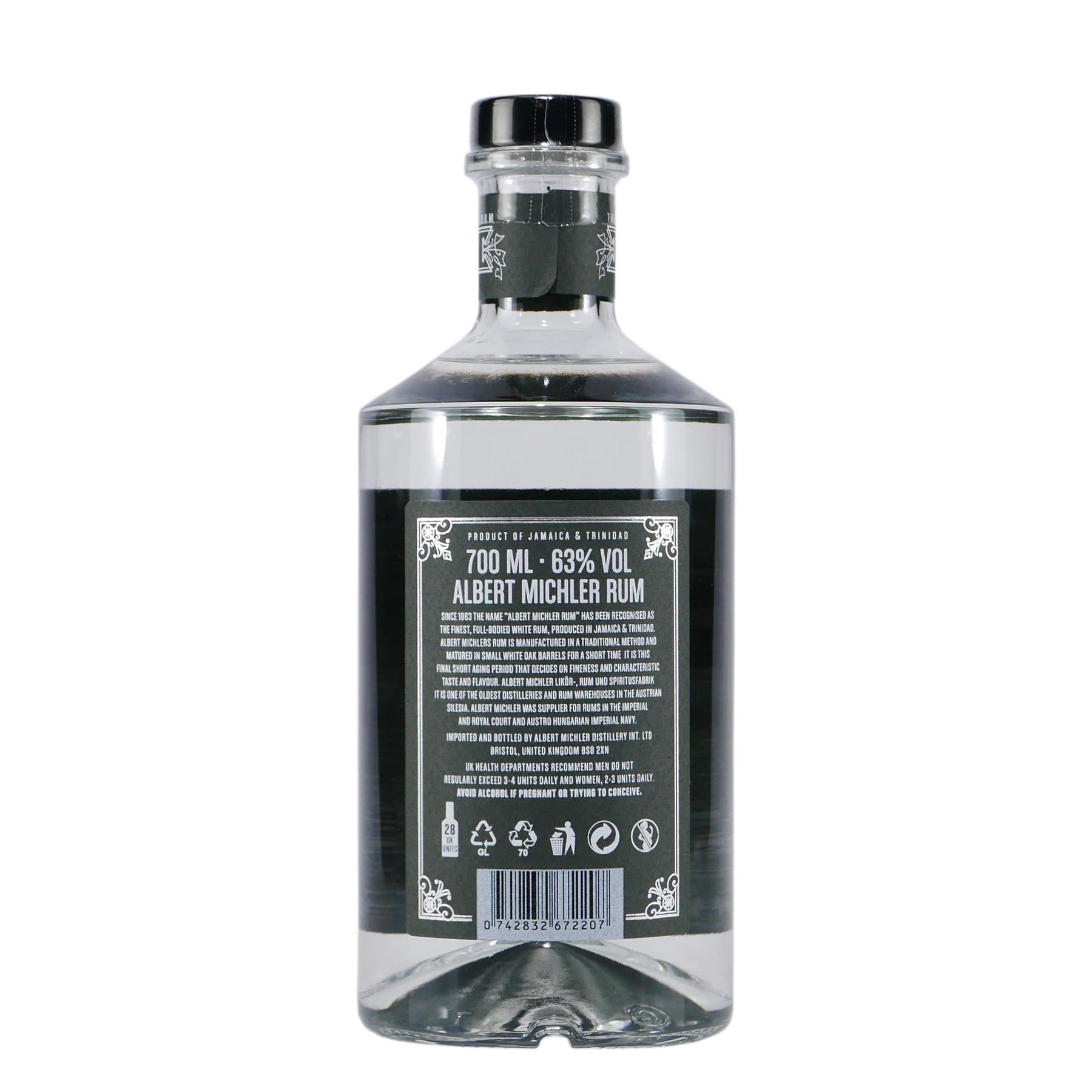 Michlers Overproof Artisanal White Rum