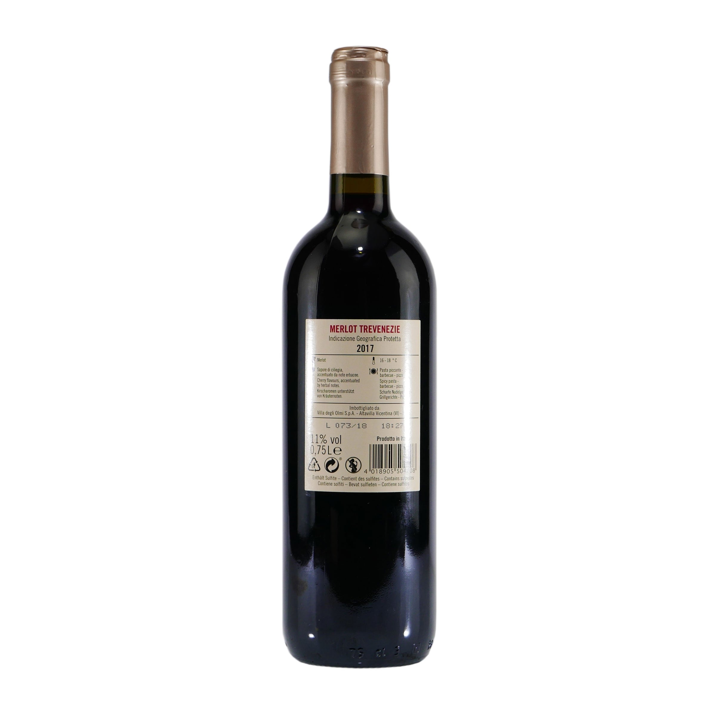 Valmarone Merlot IGP Italienischer Rotwein (6 x 0,75L)