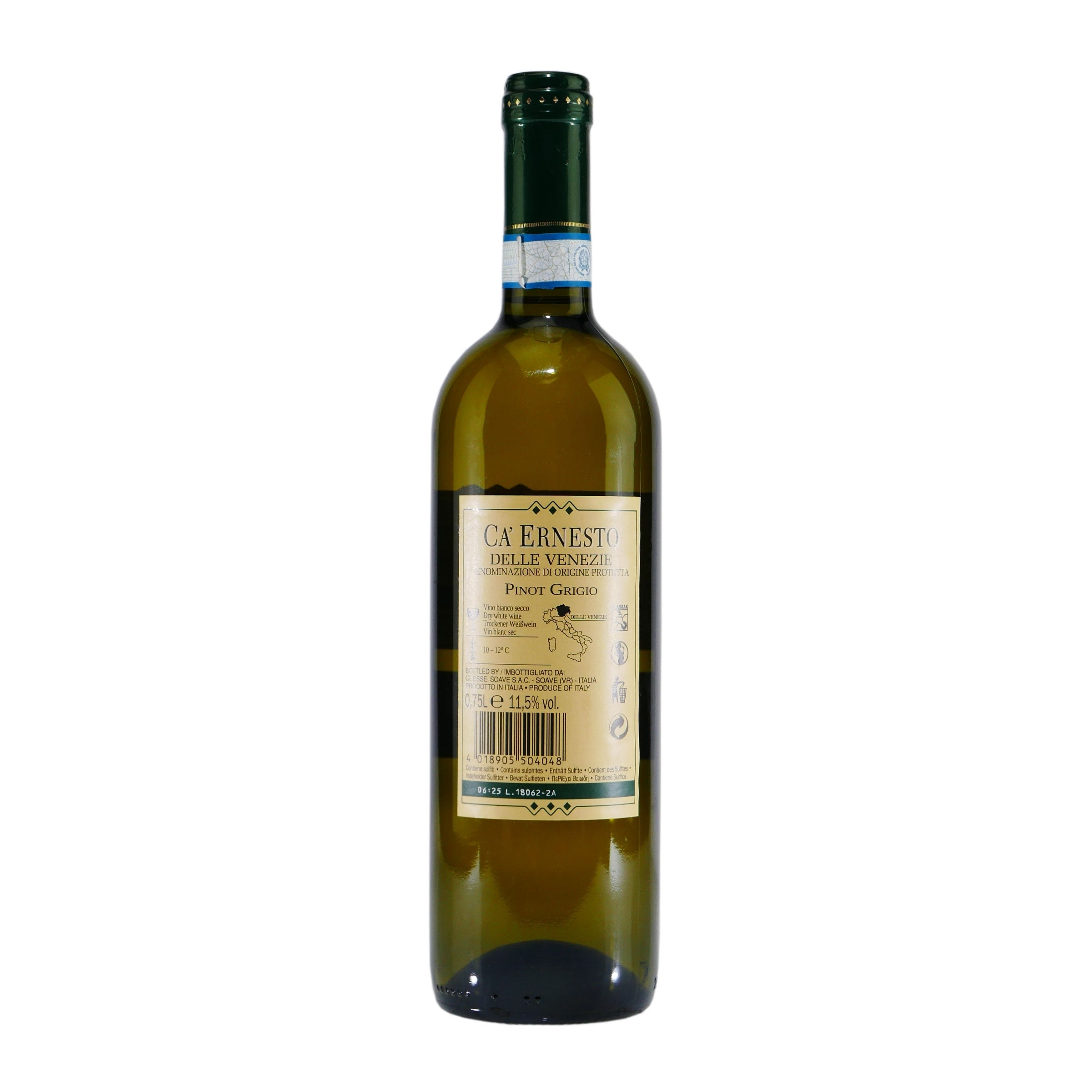 Pinot Grigio ERNESTO DOP x (6 CA\' 0,75L) Weißwein