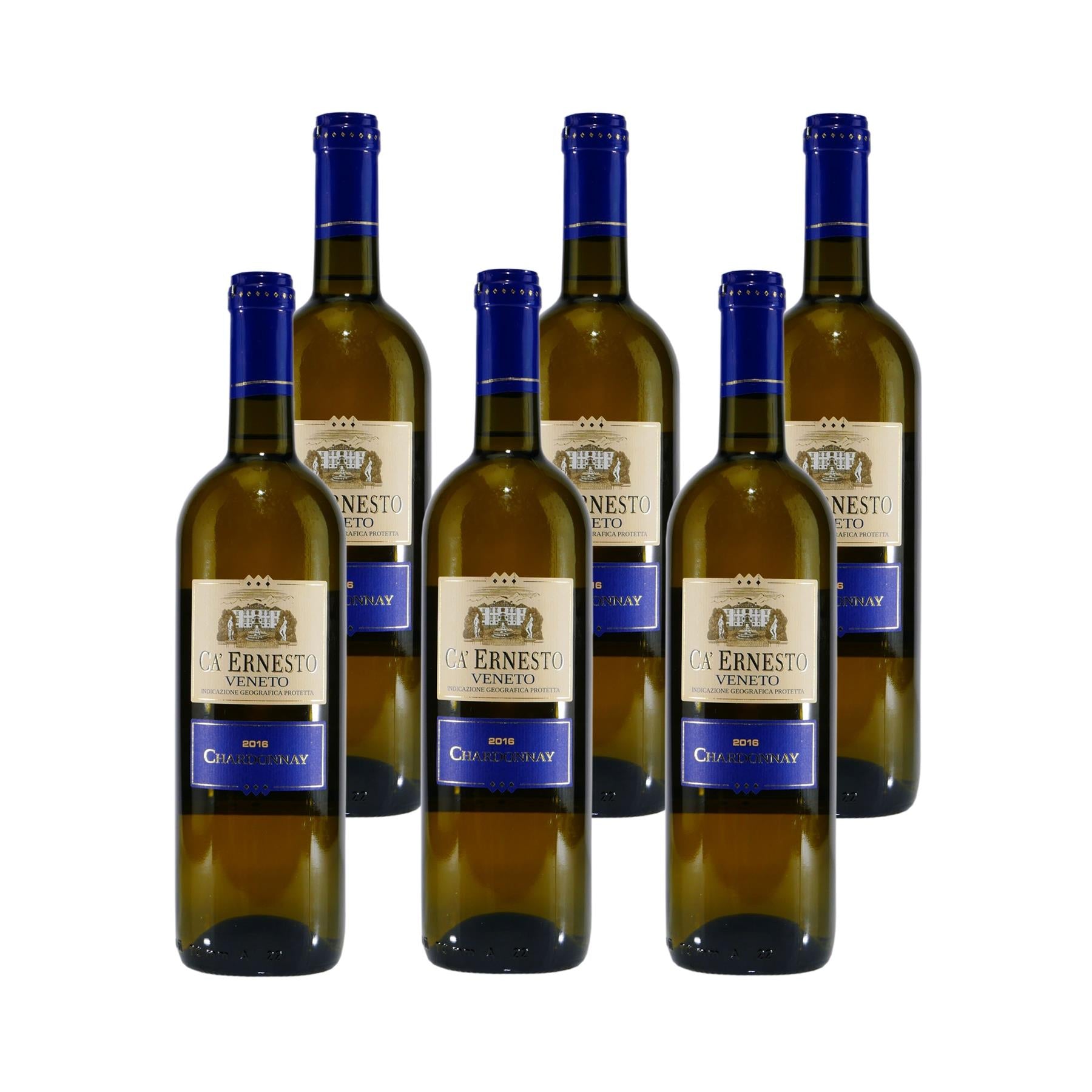 CA' ERNESTO Chardonnay IGP Italienischer Weißwein (6 x 0,75L)