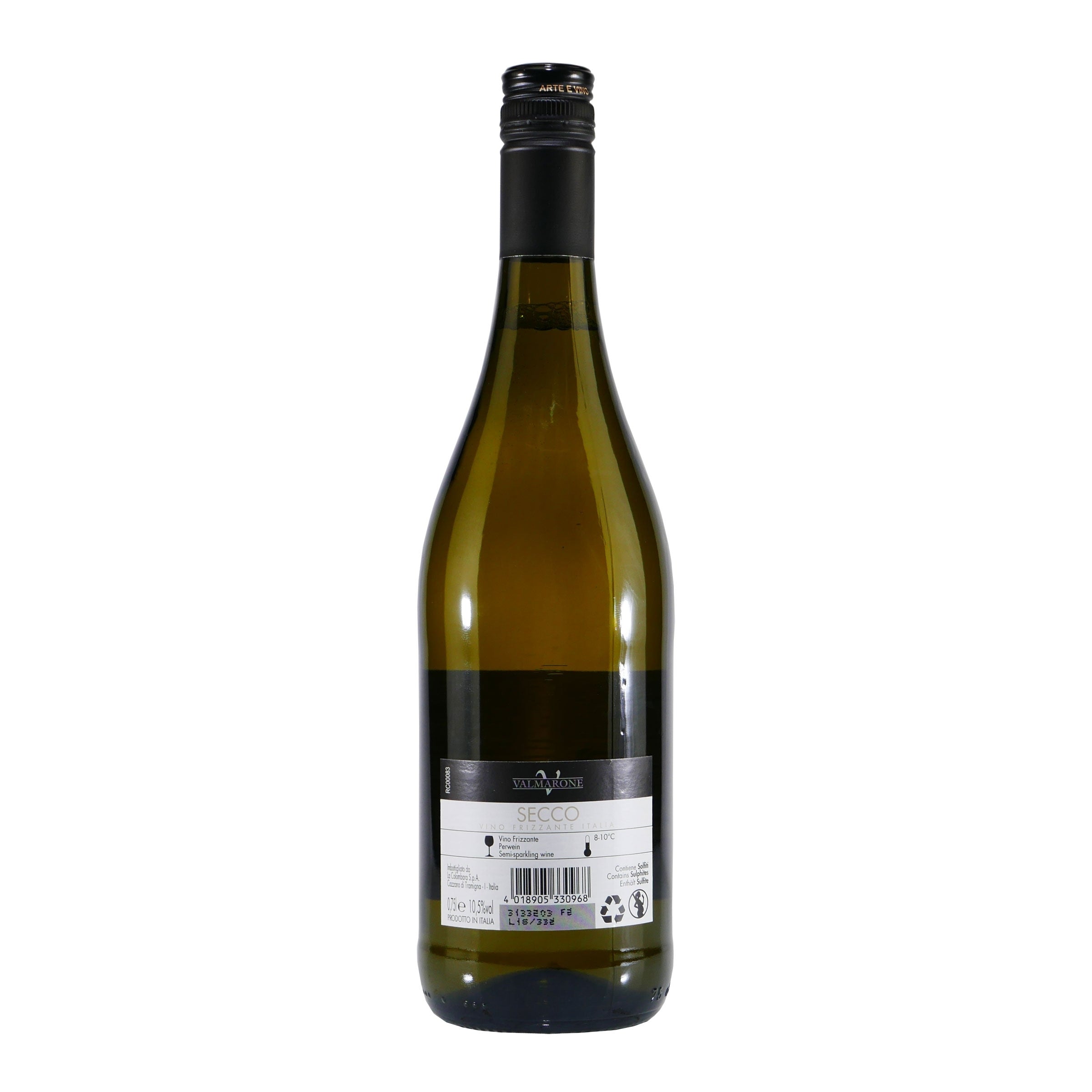 Valmarone Bianco Vino Frizzante - Secco trocken (6 x 0,75L)