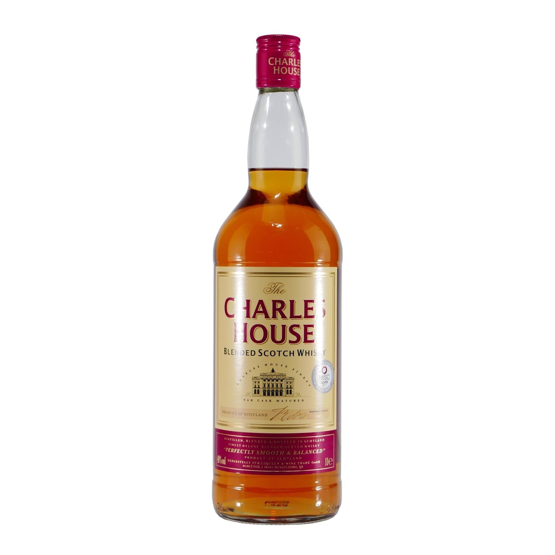 Charles House Blended Scotch Whisky (6 x 1,0L)