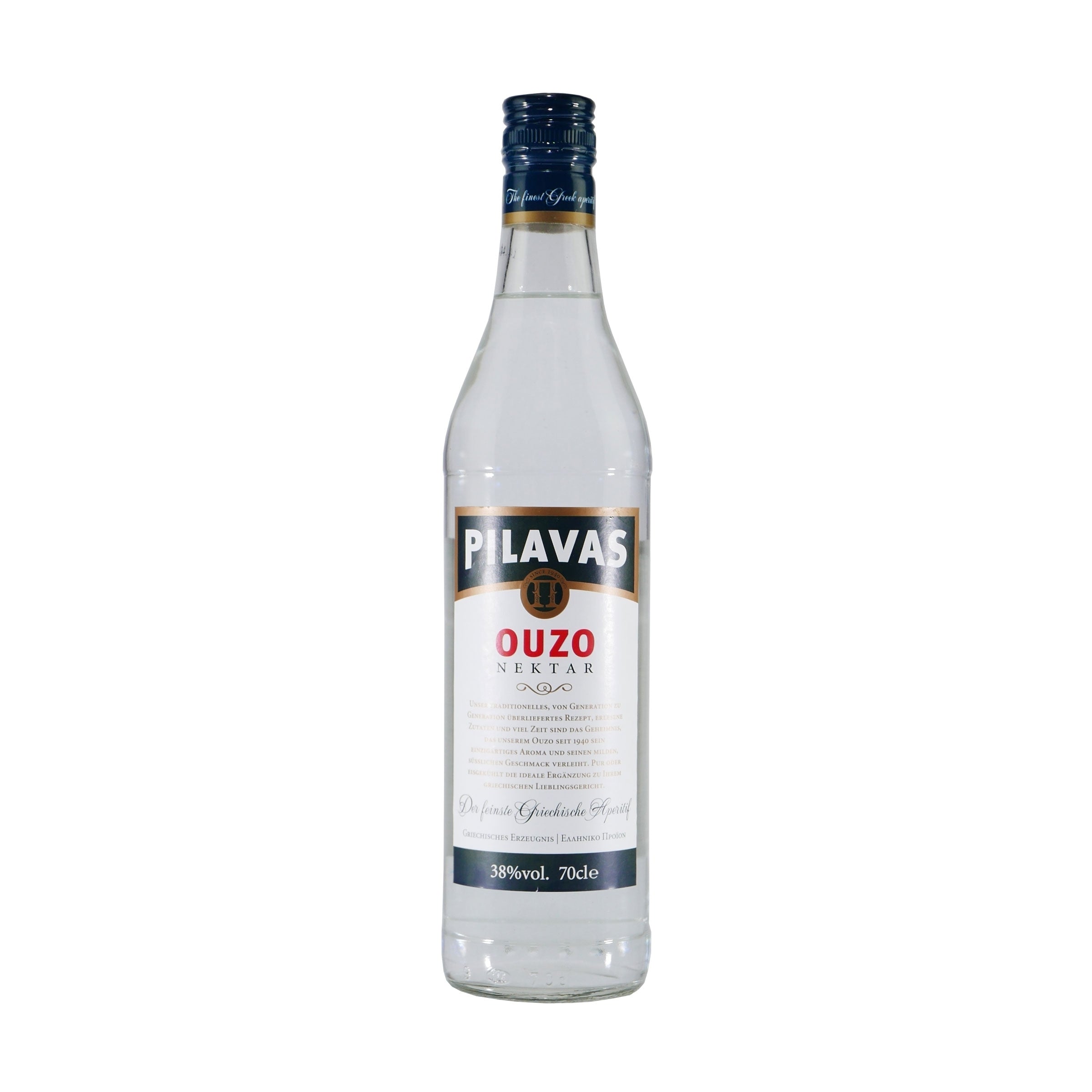 Pilavas Ouzo Nektar mit Geschenk-Holzkiste