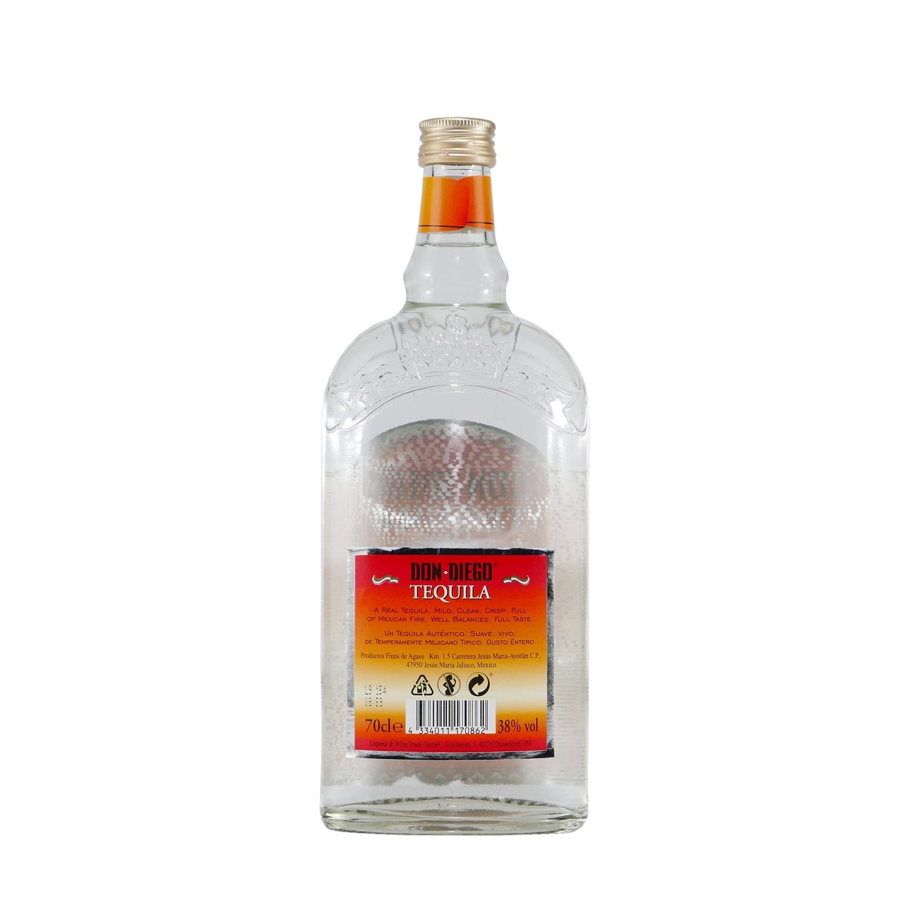 Don Diego Tequila Silver