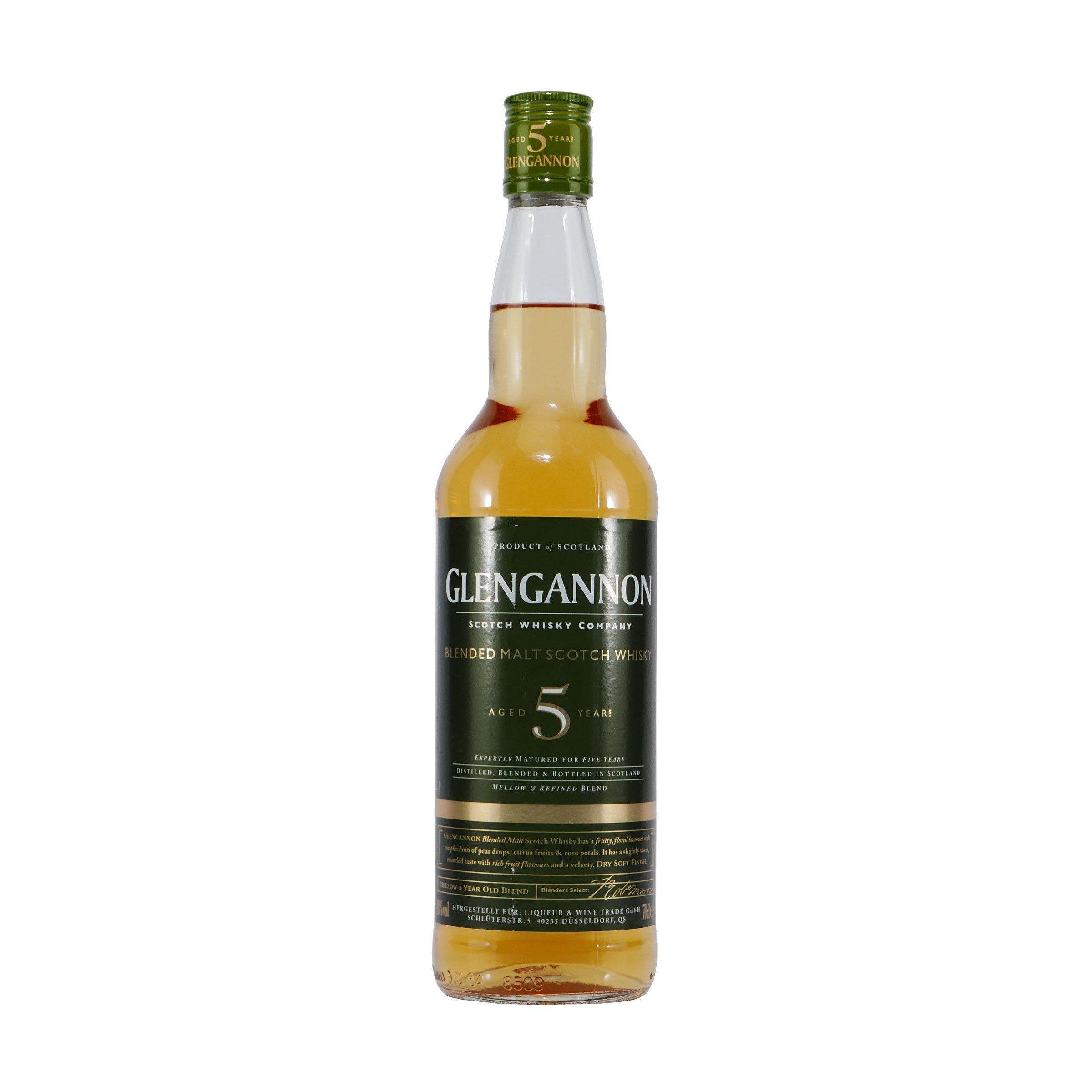 Glengannon Blended Malt Scotch Whisky 5 Years