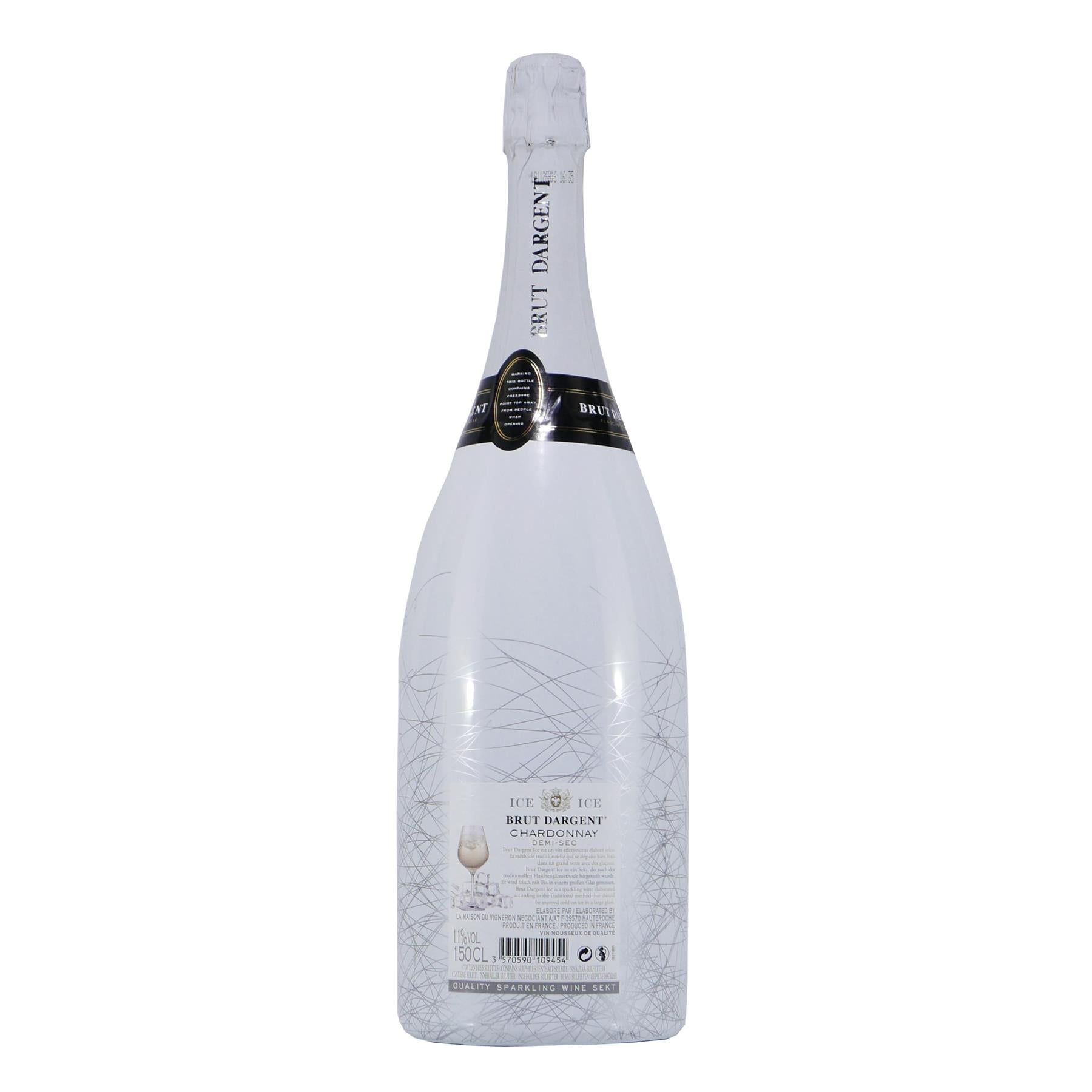 Brut -halbtrocken- Ice Dargent 1,5L Chardonnay