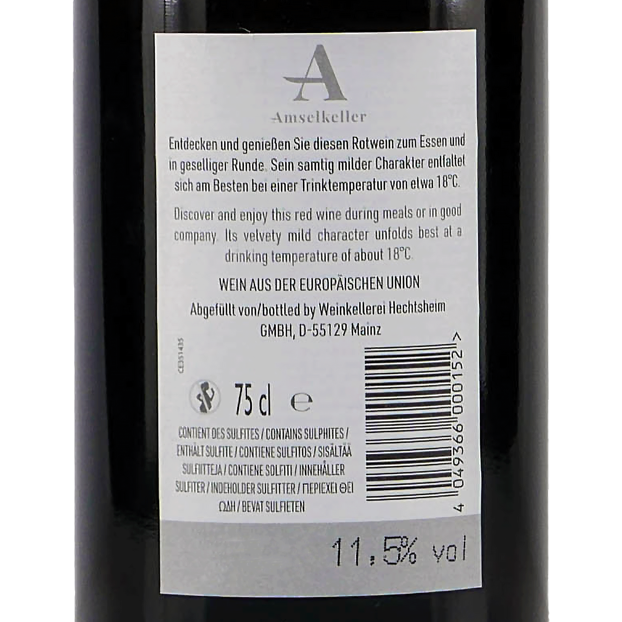 Amselkeller Rotwein -lieblich- (6 x 0,75L)
