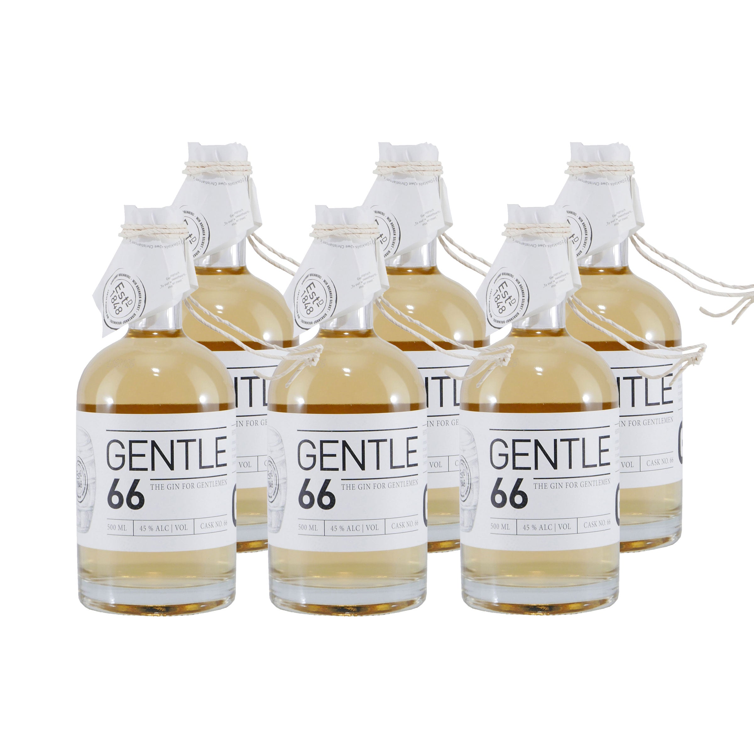 Gentle 66 – The Gin for Gentlemen (6 x 0,5L)