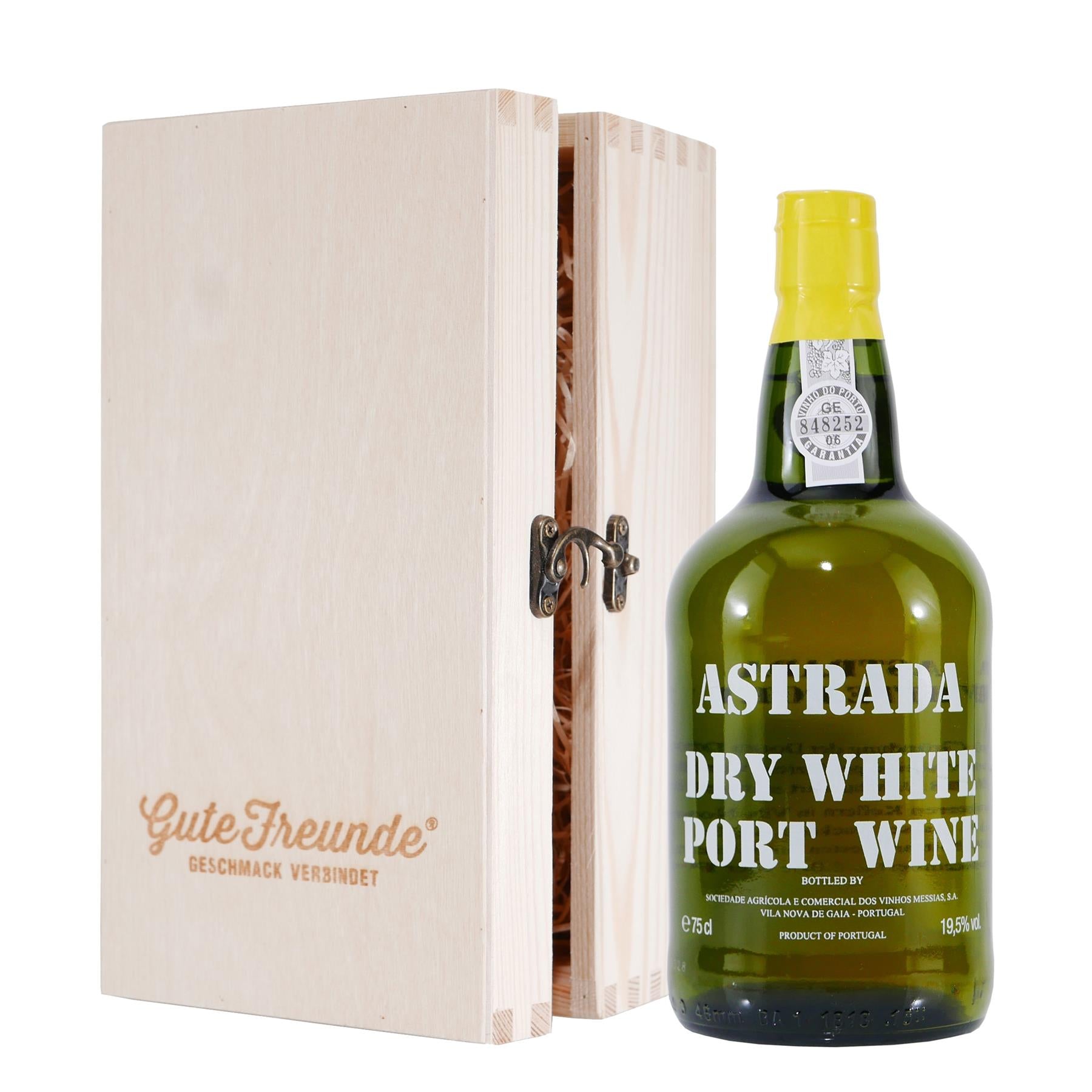 Astrada Dry-White Portwein mit Geschenk-HK