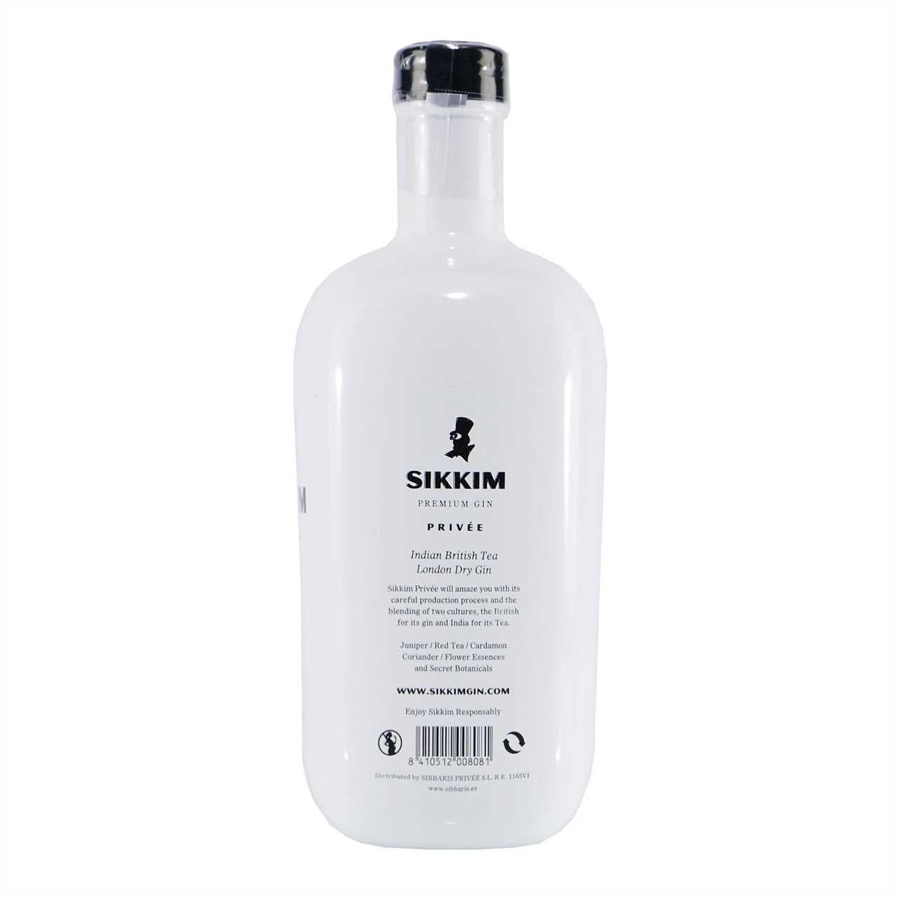 Sikkim Premium Gin Privée mit Geschenk-Holzkiste