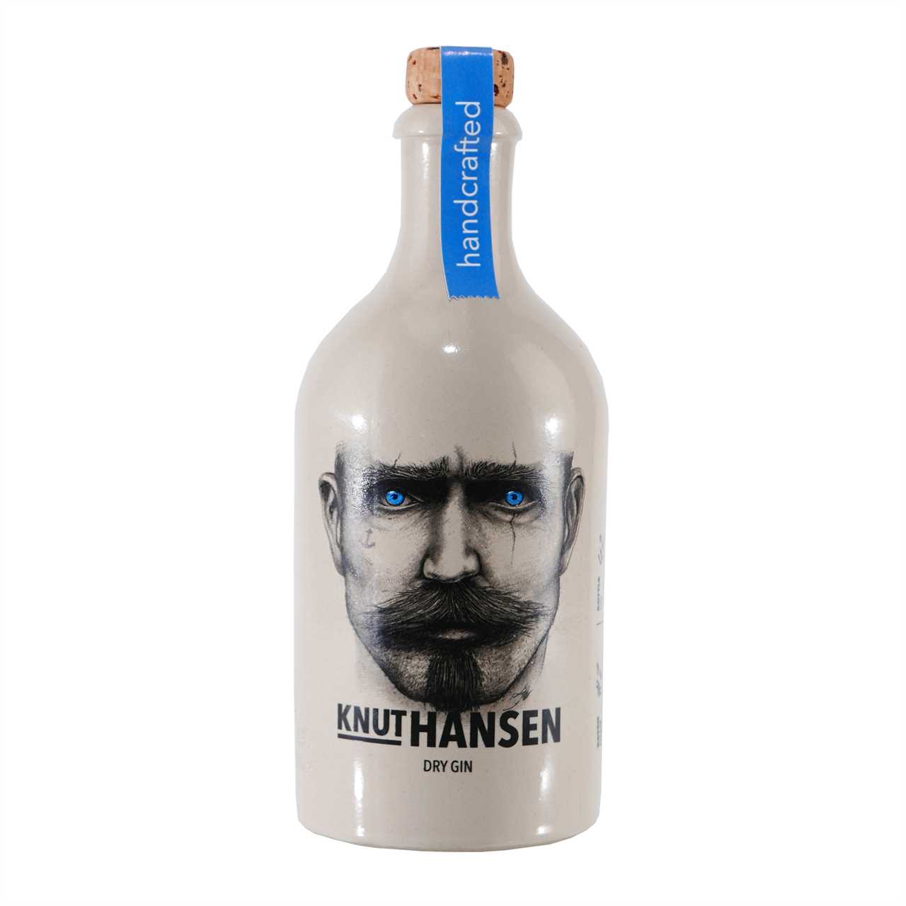 Knut Hansen Dry Gin mit Geschenk-Holzkiste