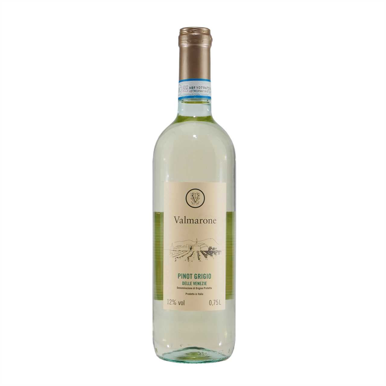 Valmarone Pinot Grigio DOP Weißwein mit Geschenk-HK