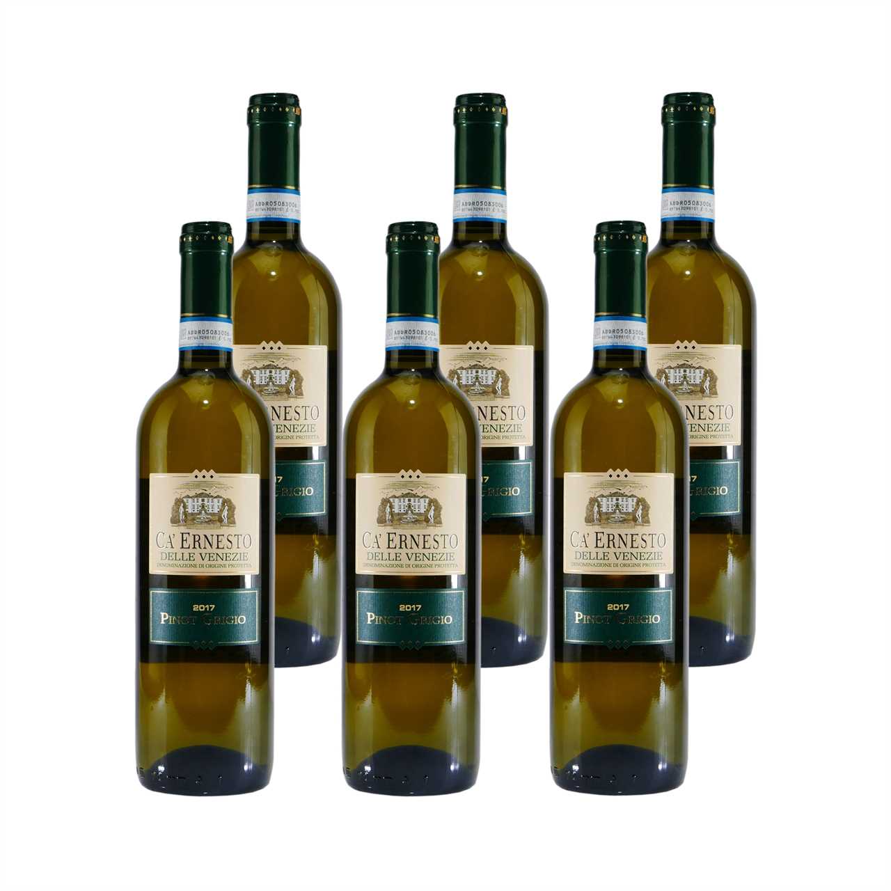 CA\' ERNESTO Pinot (6 x 0,75L) Weißwein Grigio DOP