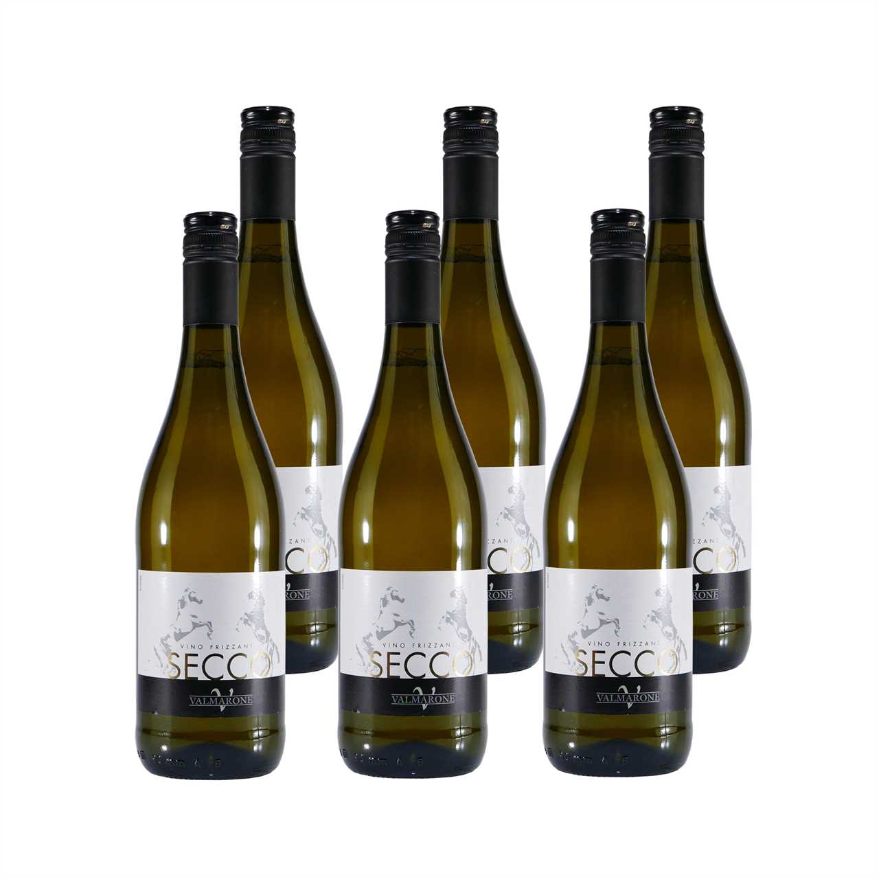Valmarone Bianco Vino Frizzante - Secco trocken (6 x 0,75L)