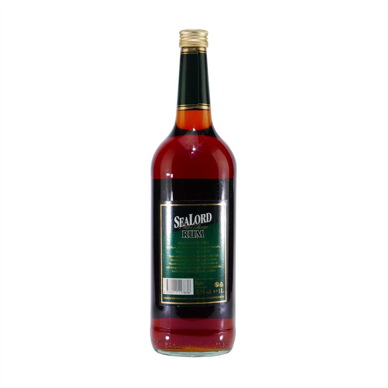 SEALORD Original Übersee Rum mit Geschenk-Holzkiste