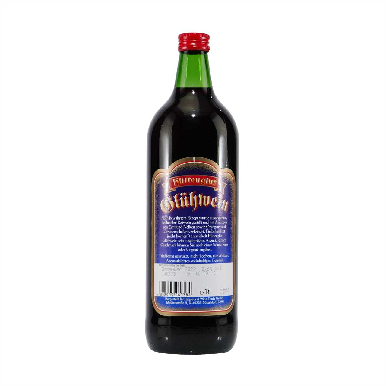 Hüttenglut Glühwein (6 x 1,0L)