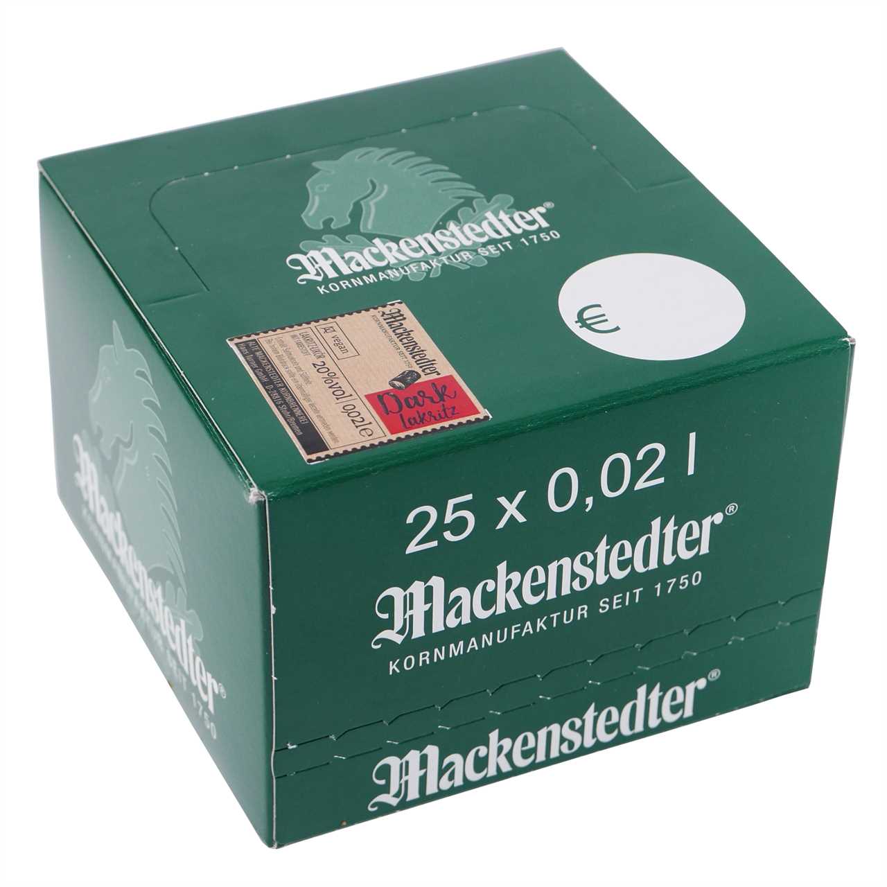 Mackenstedter Dark Lakritz Likör (25 x 0,02L)