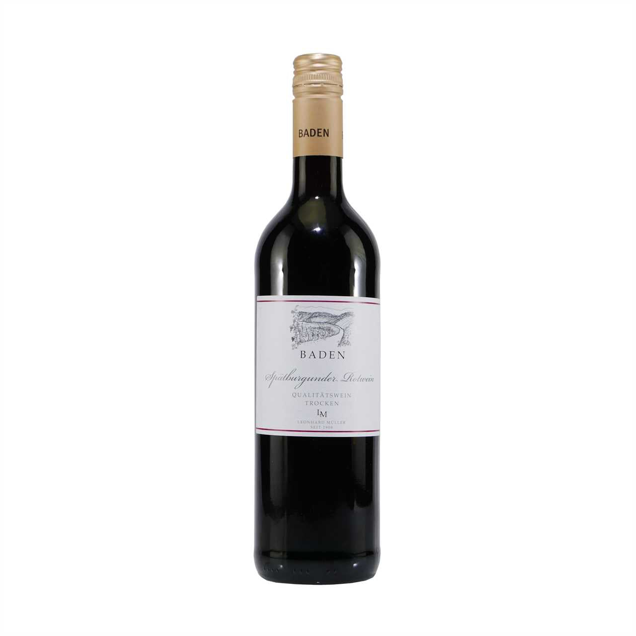 Leonhard Müller Spätburgunder - Rotwein -trocken- (6 x 0,75L)