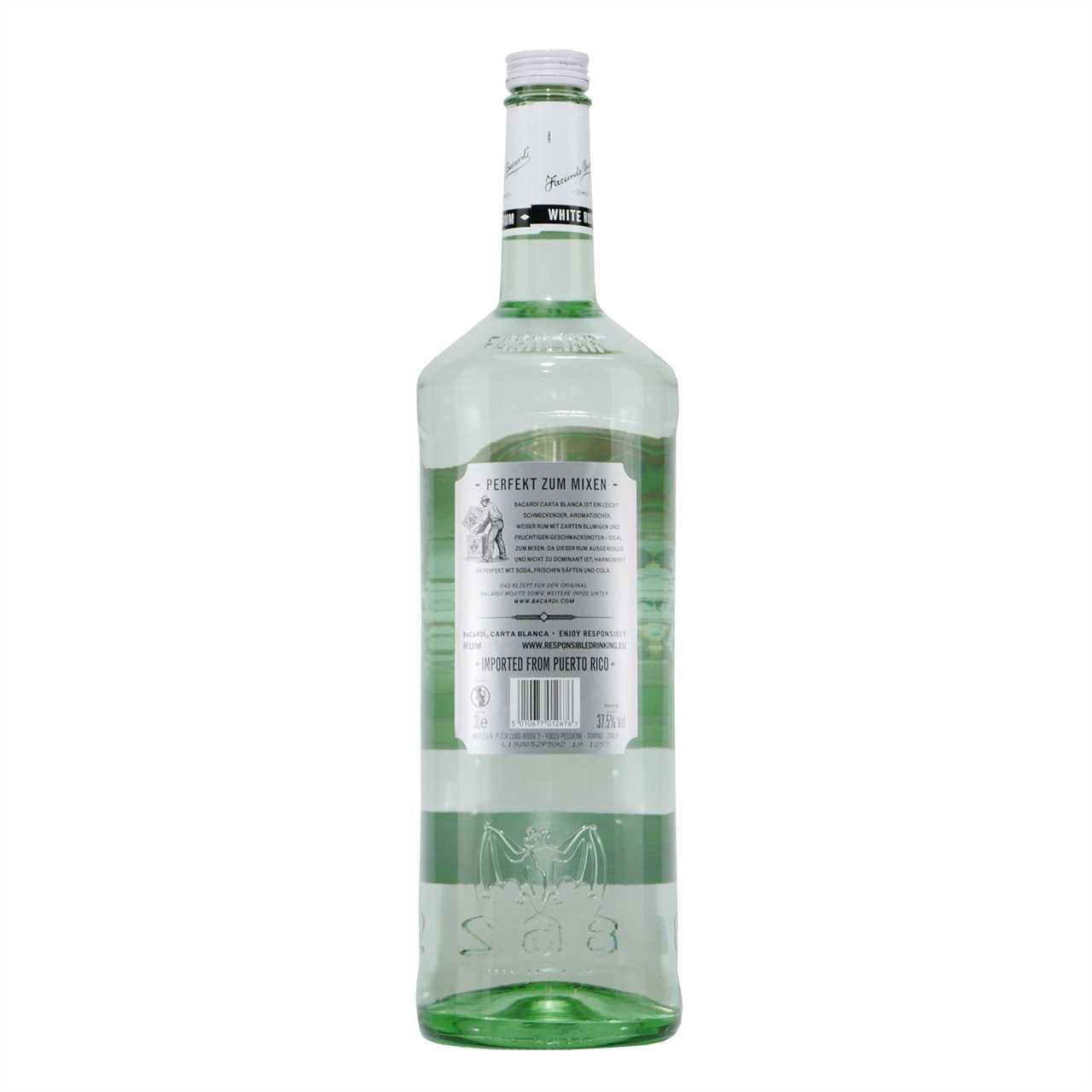 BACARDI Carta Blanca Weißer Rum (3,0L)