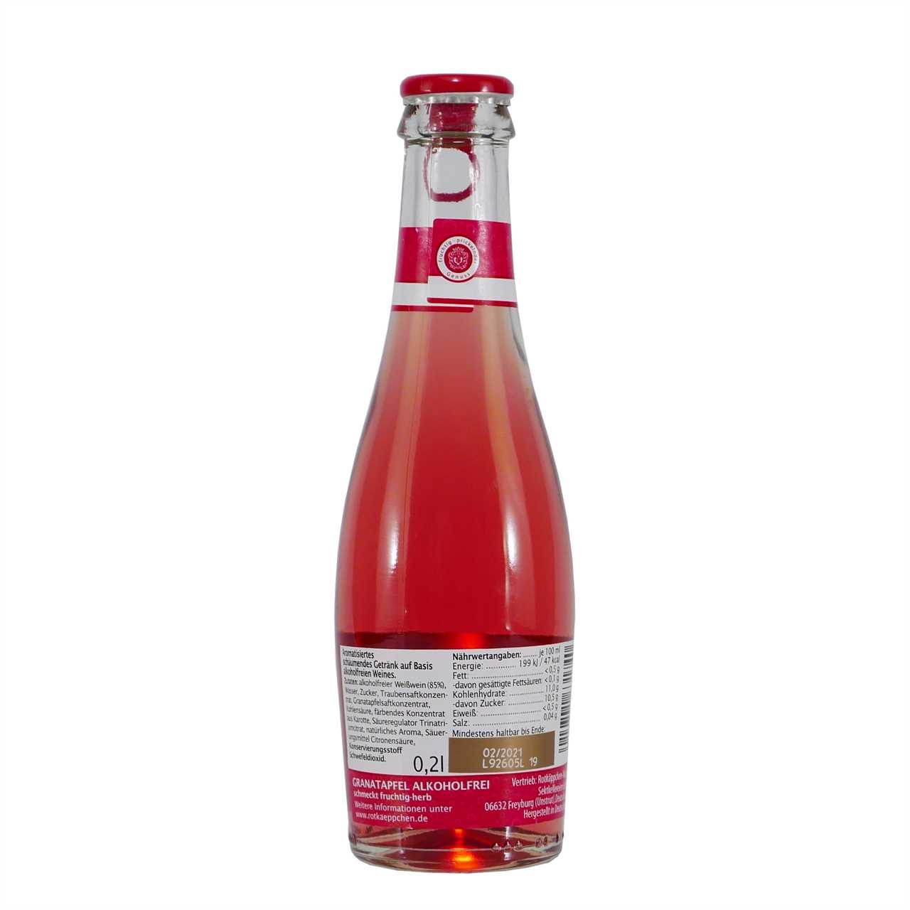 Rotkäppchen Fruchtsecco Granatapfel alkoholfrei (12 x 0,2L)
