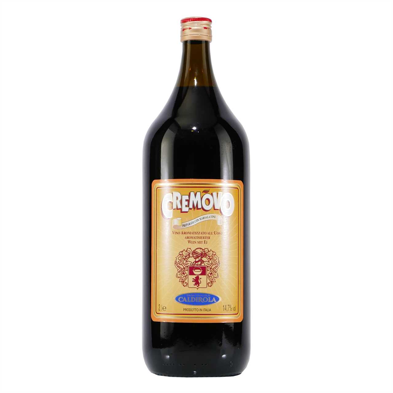 Caldirola Marsala Cremovo - Aromatisierter Wein mit Ei