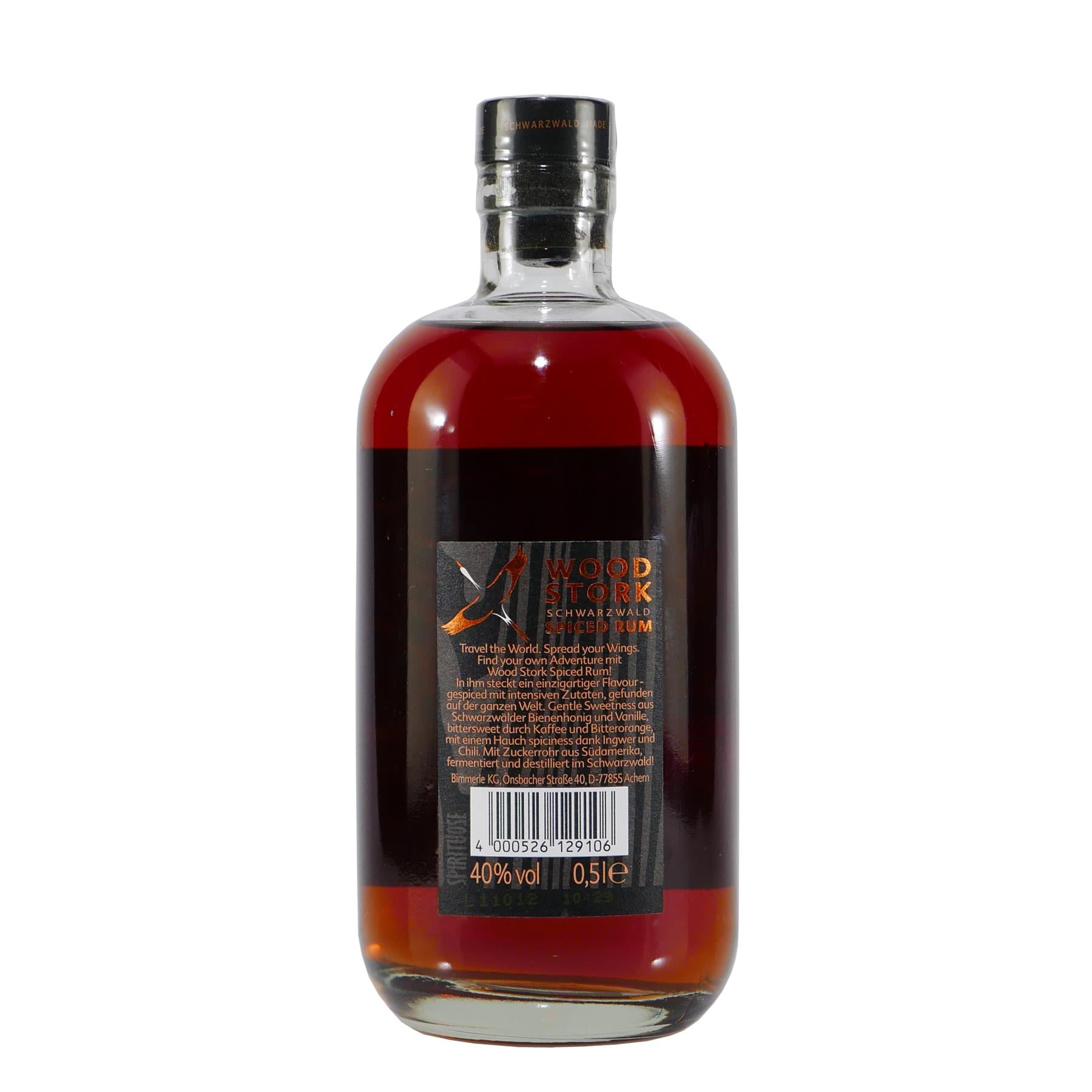 Wood Stork Spiced Rum (6 x 0,5L)